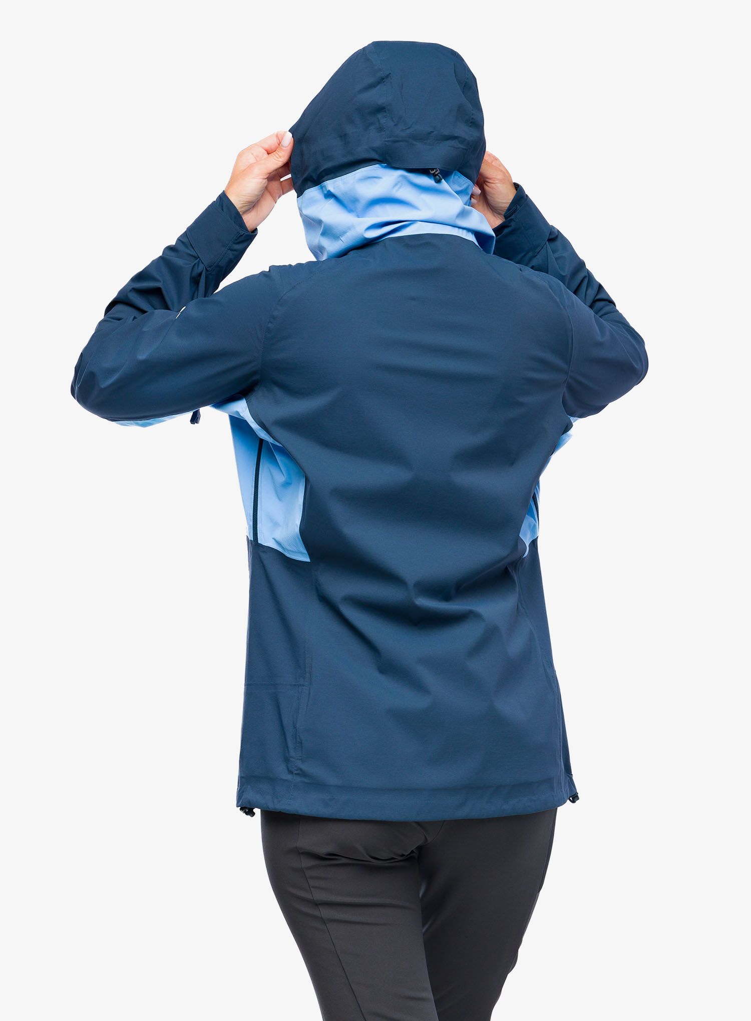 Ženska nepremočljiva jakna Vaude Simony 2,5L Jacket IV - blue jay