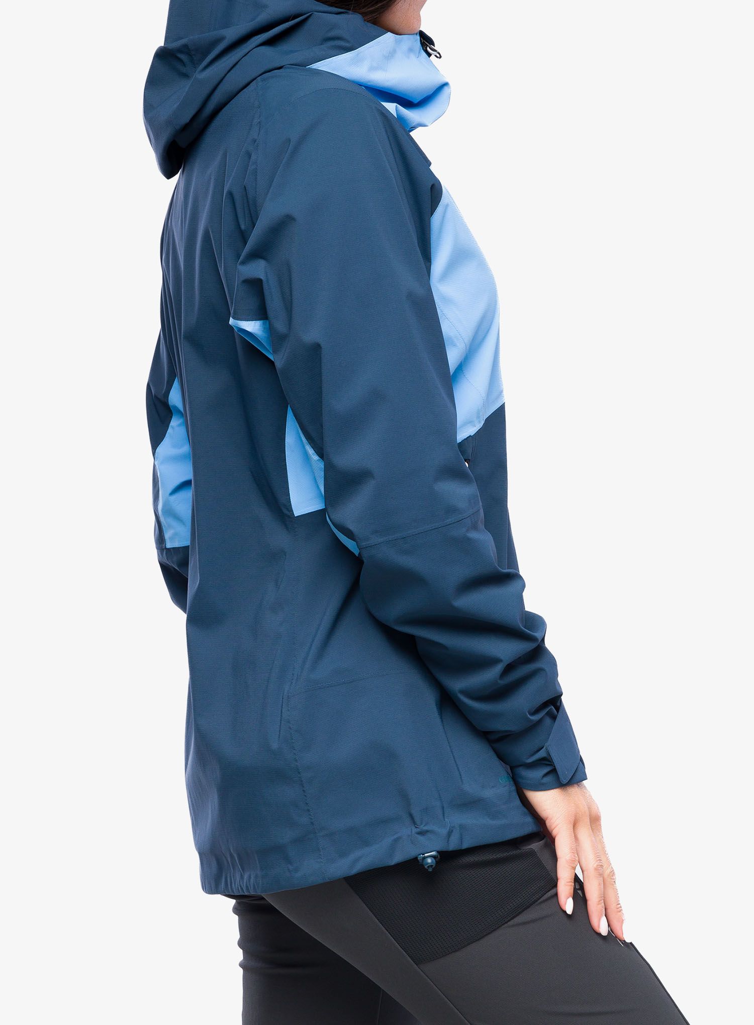 Ženska nepremočljiva jakna Vaude Simony 2,5L Jacket IV - blue jay