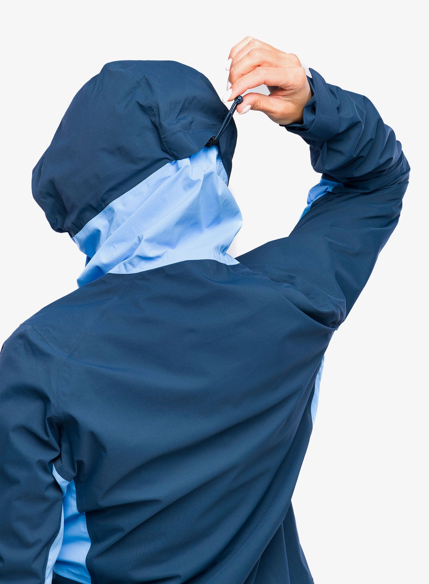 Ženska nepremočljiva jakna Vaude Simony 2,5L Jacket IV - blue jay