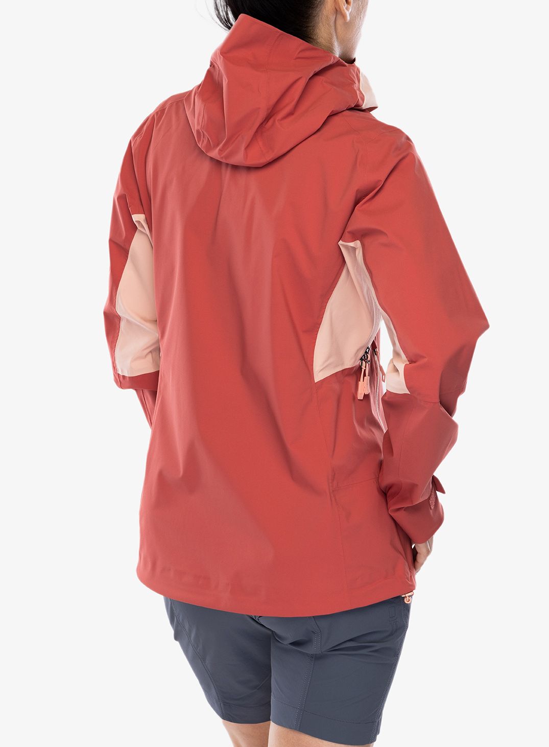 Ženska nepremočljiva jakna Vaude Simony 2,5L Jacket IV - brick