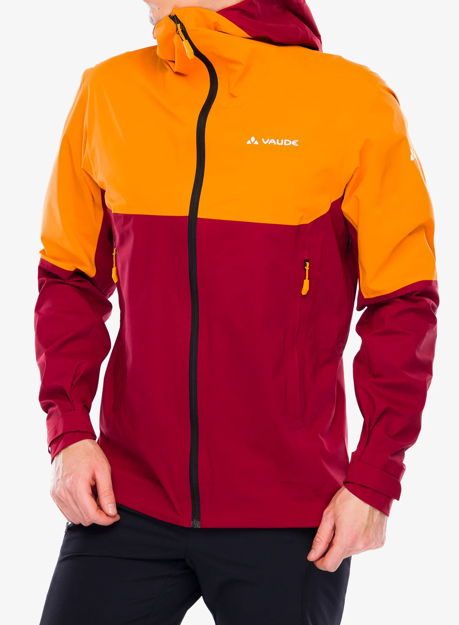 Nepremočljiva jakna Vaude Simony 2,5L Jacket IV - carmine