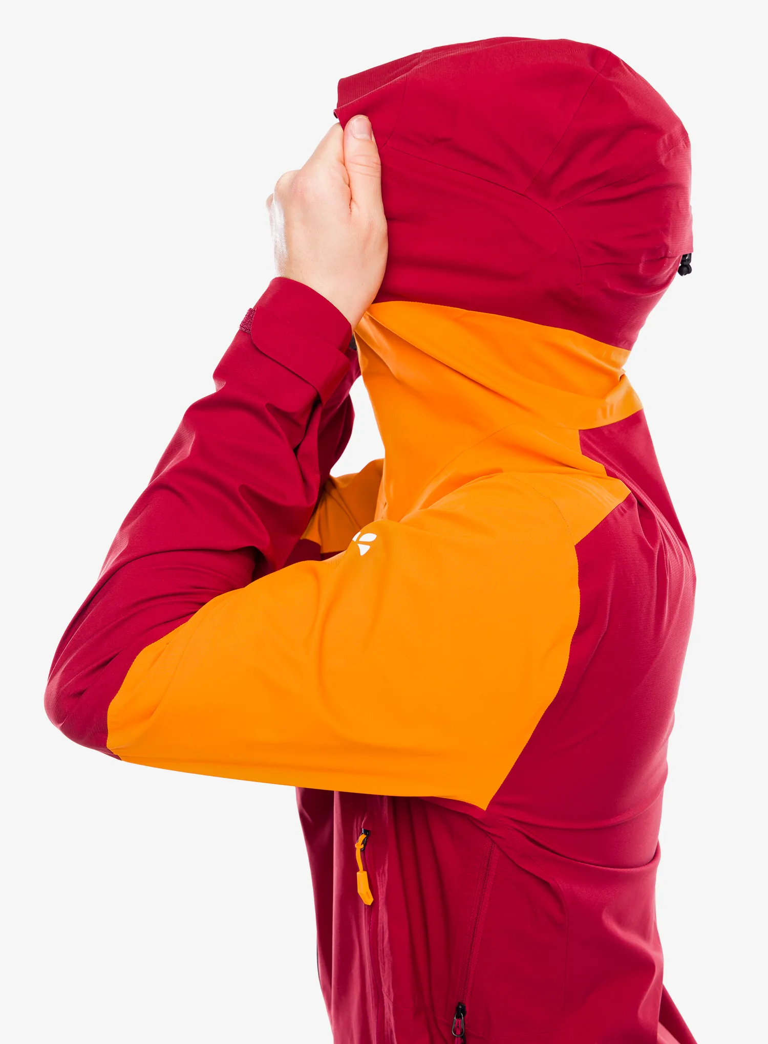 Nepremočljiva jakna Vaude Simony 2,5L Jacket IV - carmine