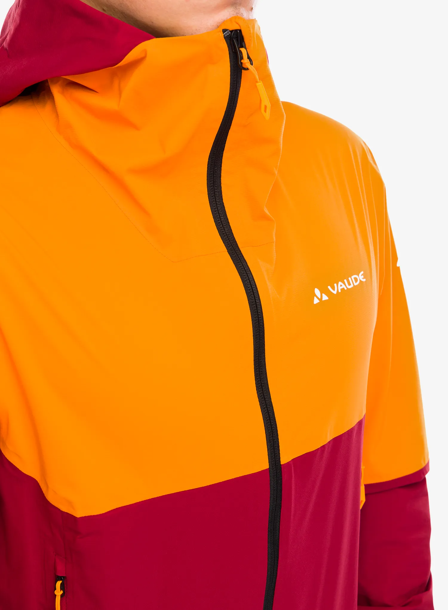 Nepremočljiva jakna Vaude Simony 2,5L Jacket IV - carmine