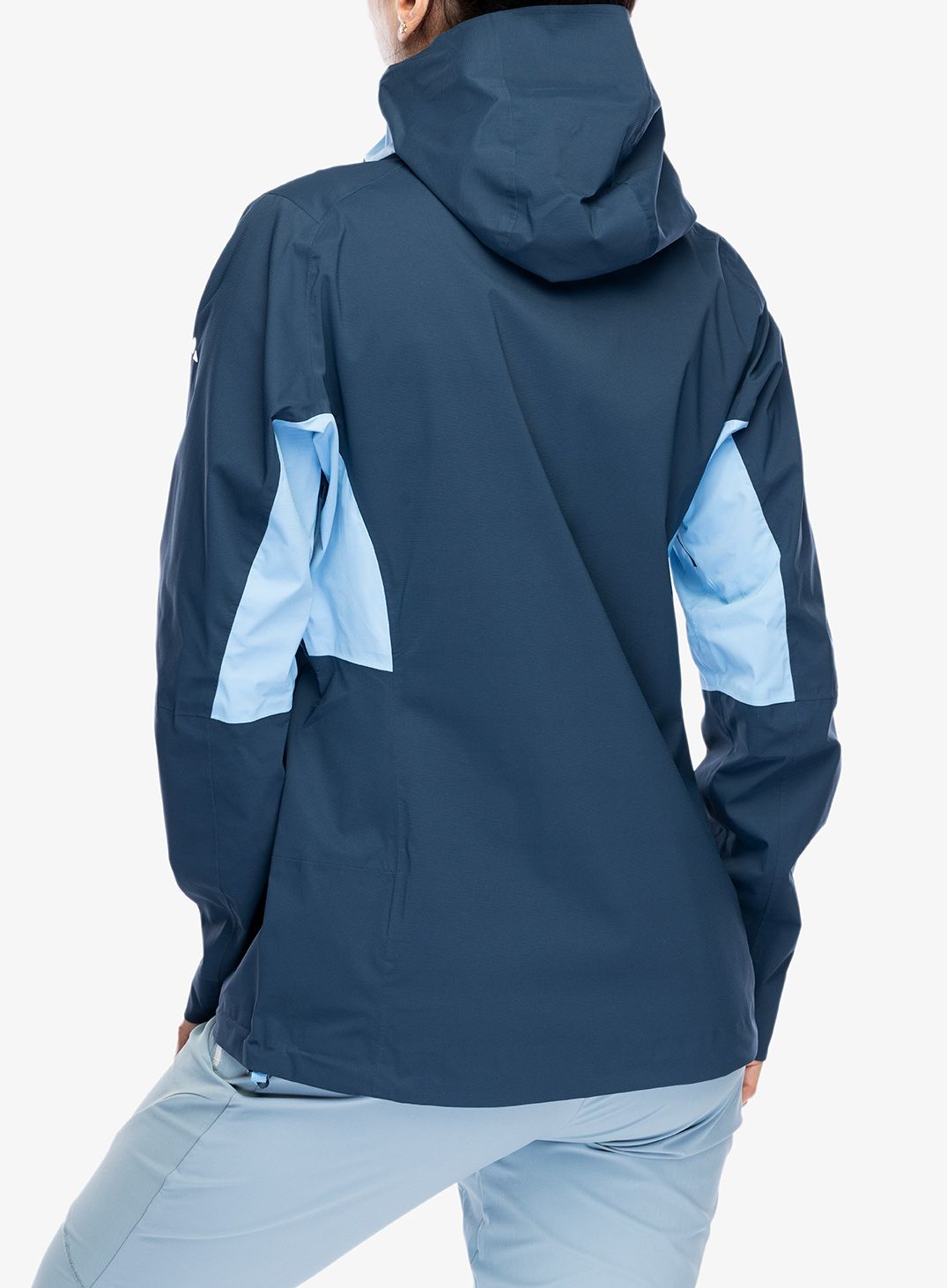 Ženska nepremočljiva jakna Vaude Simony 2,5L Jacket IV - pastel blue