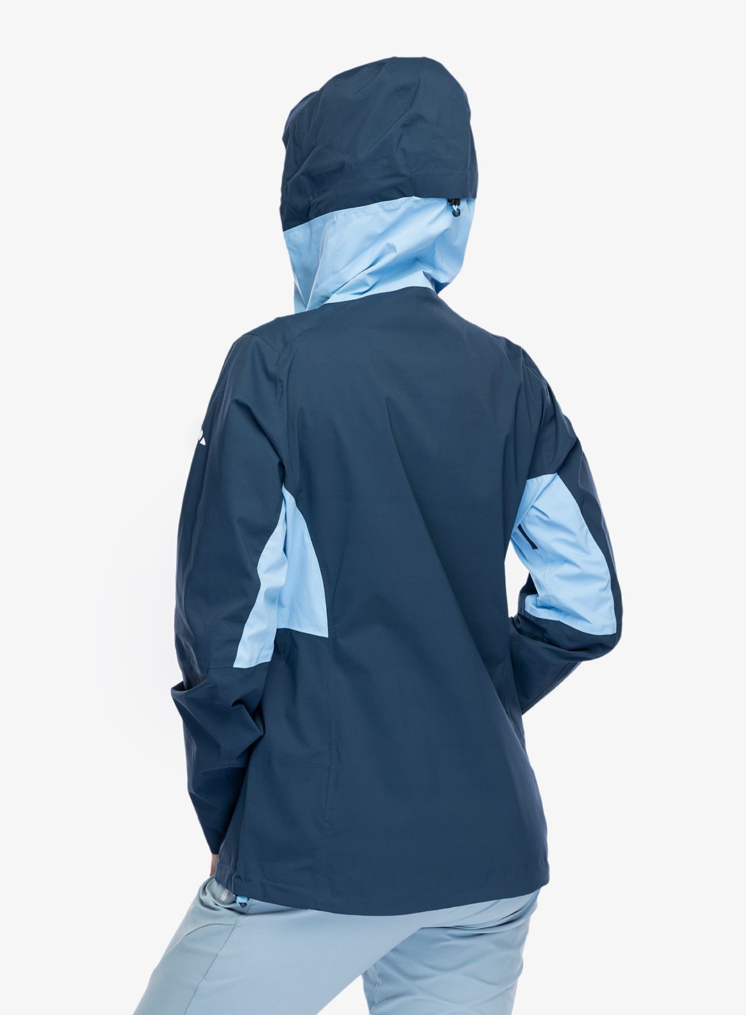 Ženska nepremočljiva jakna Vaude Simony 2,5L Jacket IV - pastel blue