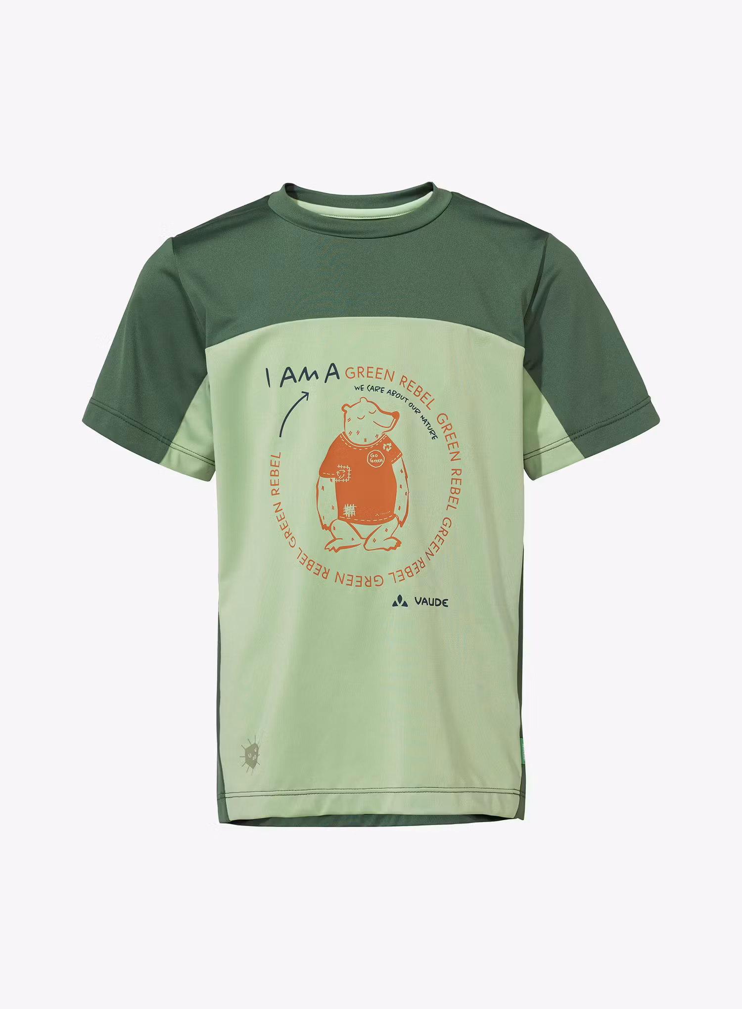 Otroška majica Vaude Solaro T-Shirt II - aloe vera