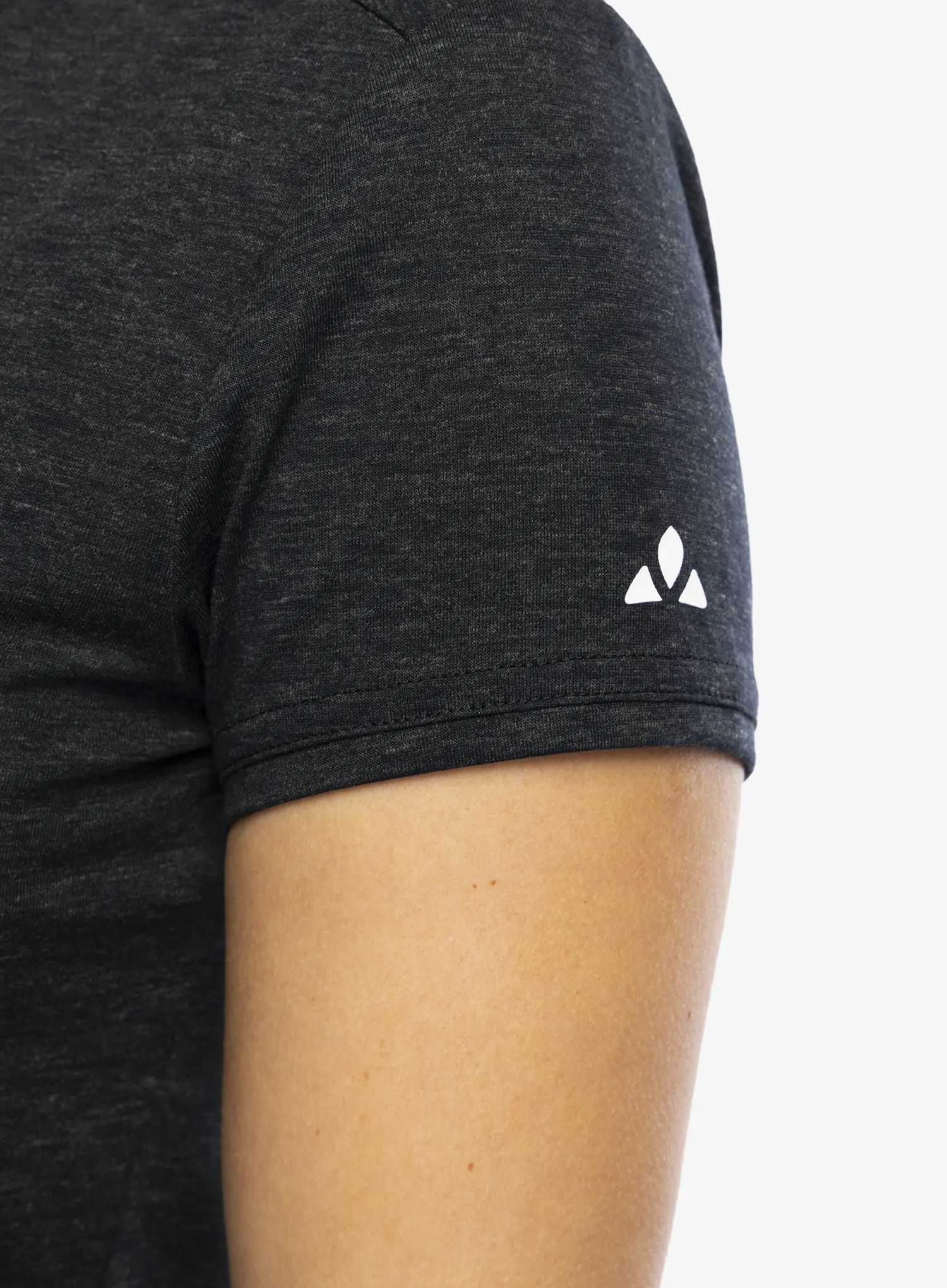 Ženska športna majica Vaude Sveit Shirt - black/black
