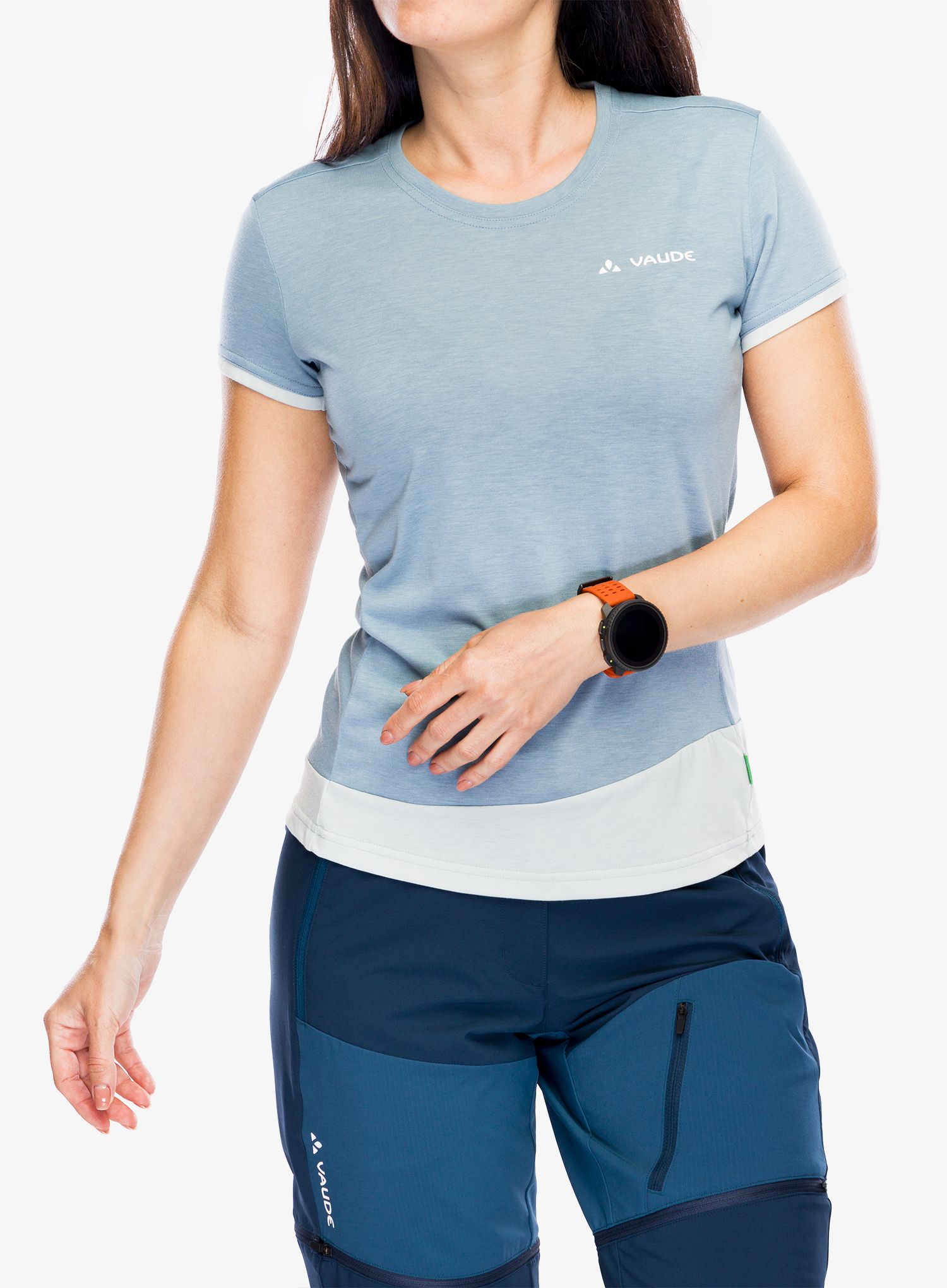 Ženska športna majica Vaude Sveit Shirt - nordic blue