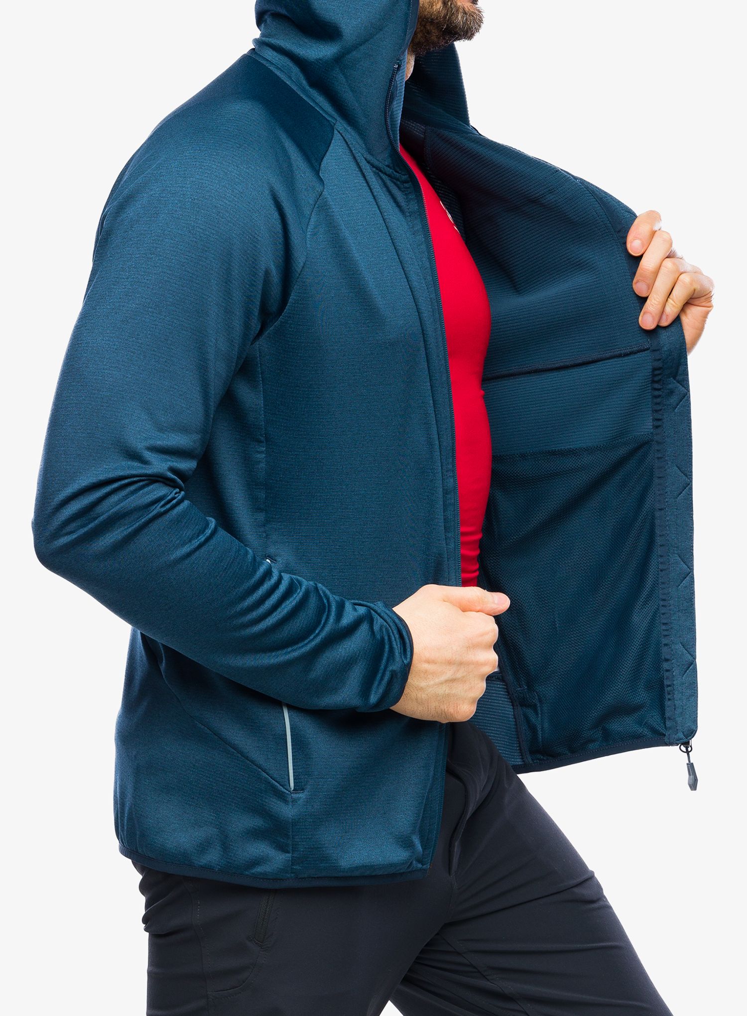 Flis Vaude Tekoa Fleece Jacket II - dark sea uni