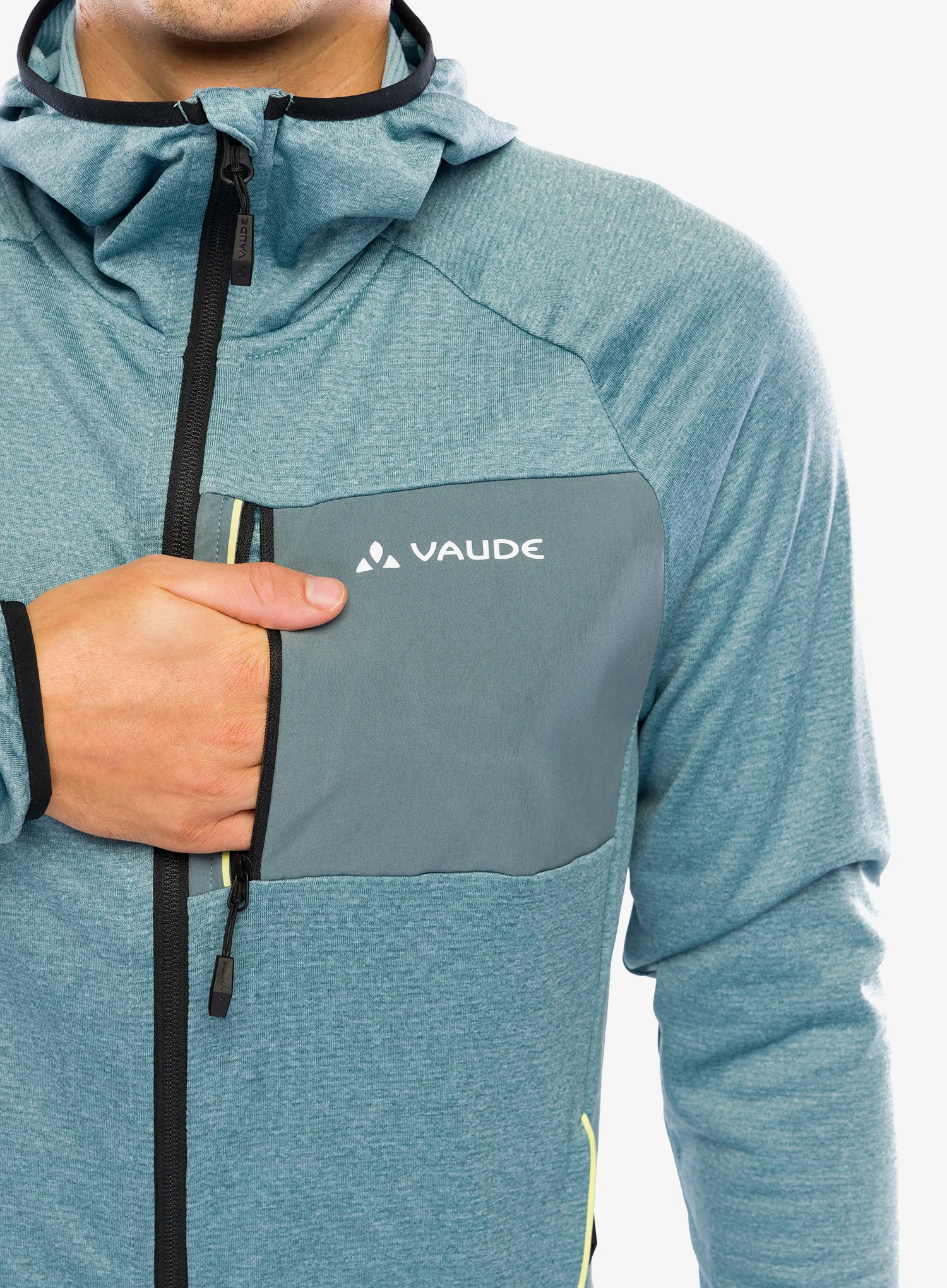 Flis Vaude Tekoa Fleece Jacket II - nordic blue