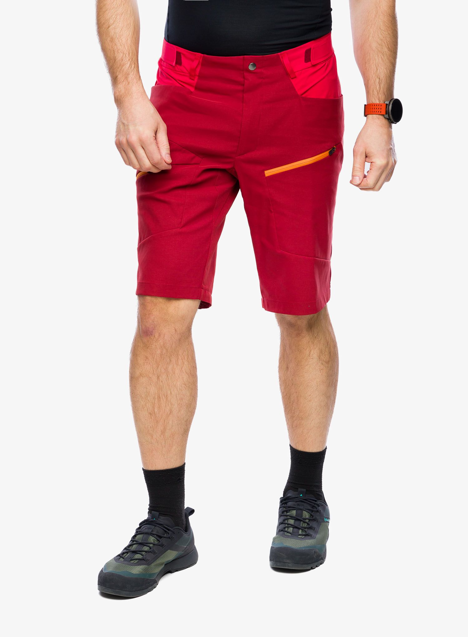Pohodniške kratke hlače Vaude Tekoa Shorts III - carmine