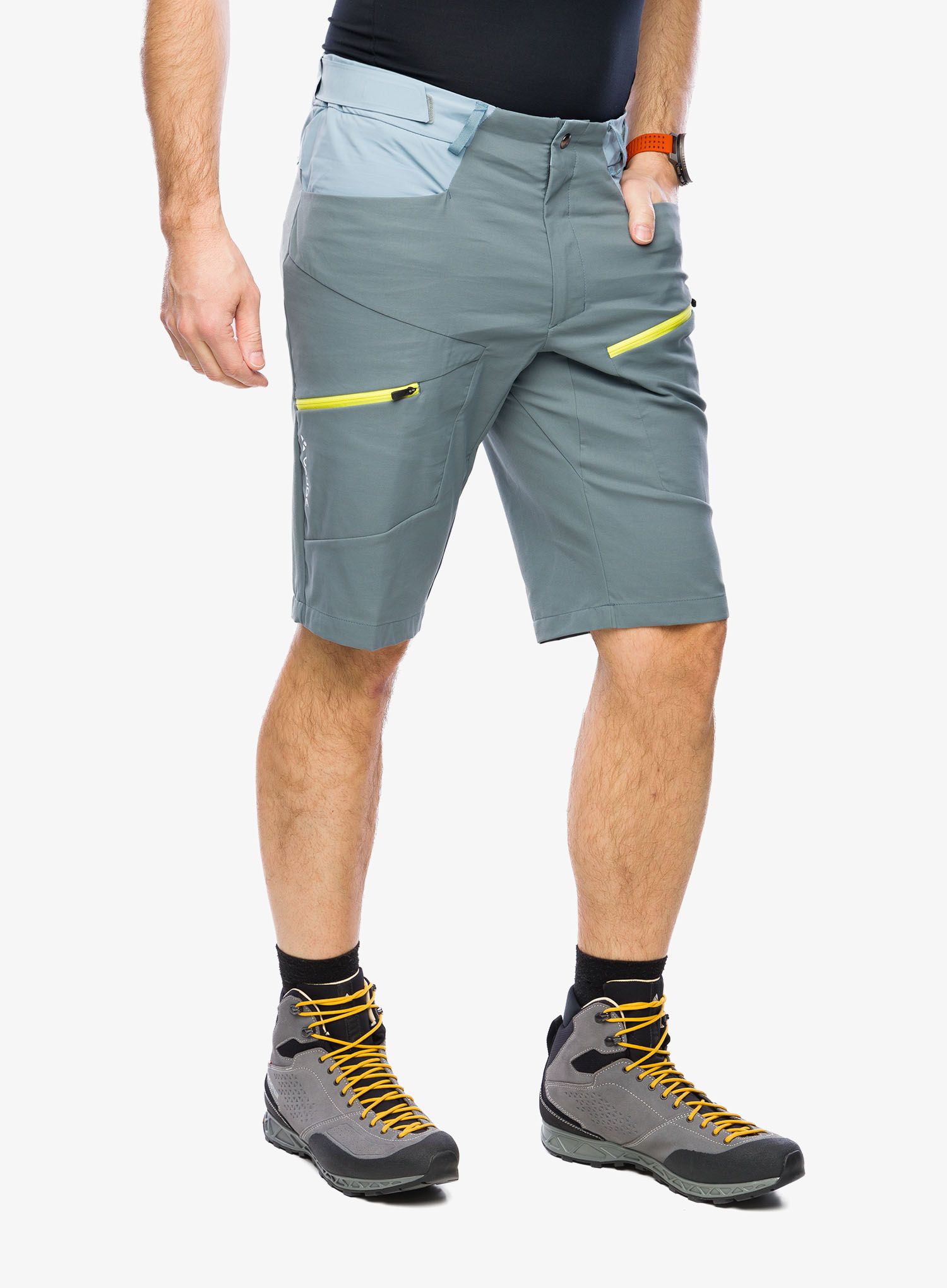 Pohodniške kratke hlače Vaude Tekoa Shorts III - heron