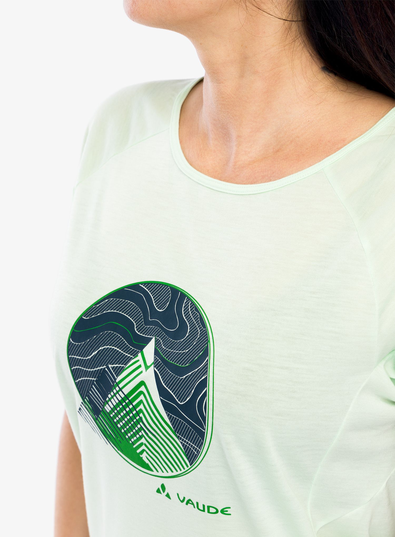 Ženska športna majica Vaude Tekoa T-Shirt II - jade