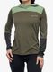 Ženska jopa s kapuco Vaude Tremalzo LS Shirt - khaki