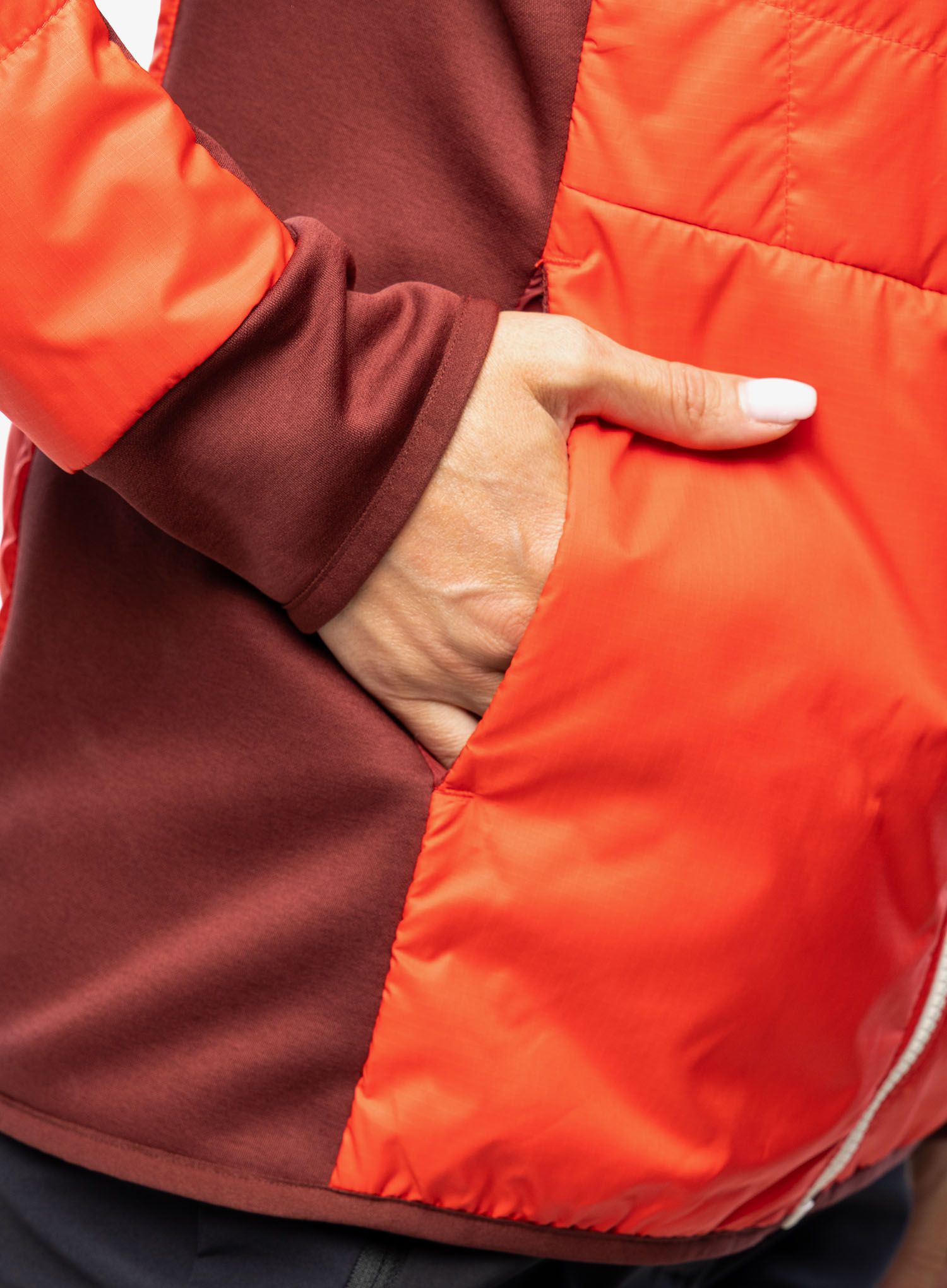 Ženska jakna 3v1 Vaude Valsorda 3in1 Jacket - flame