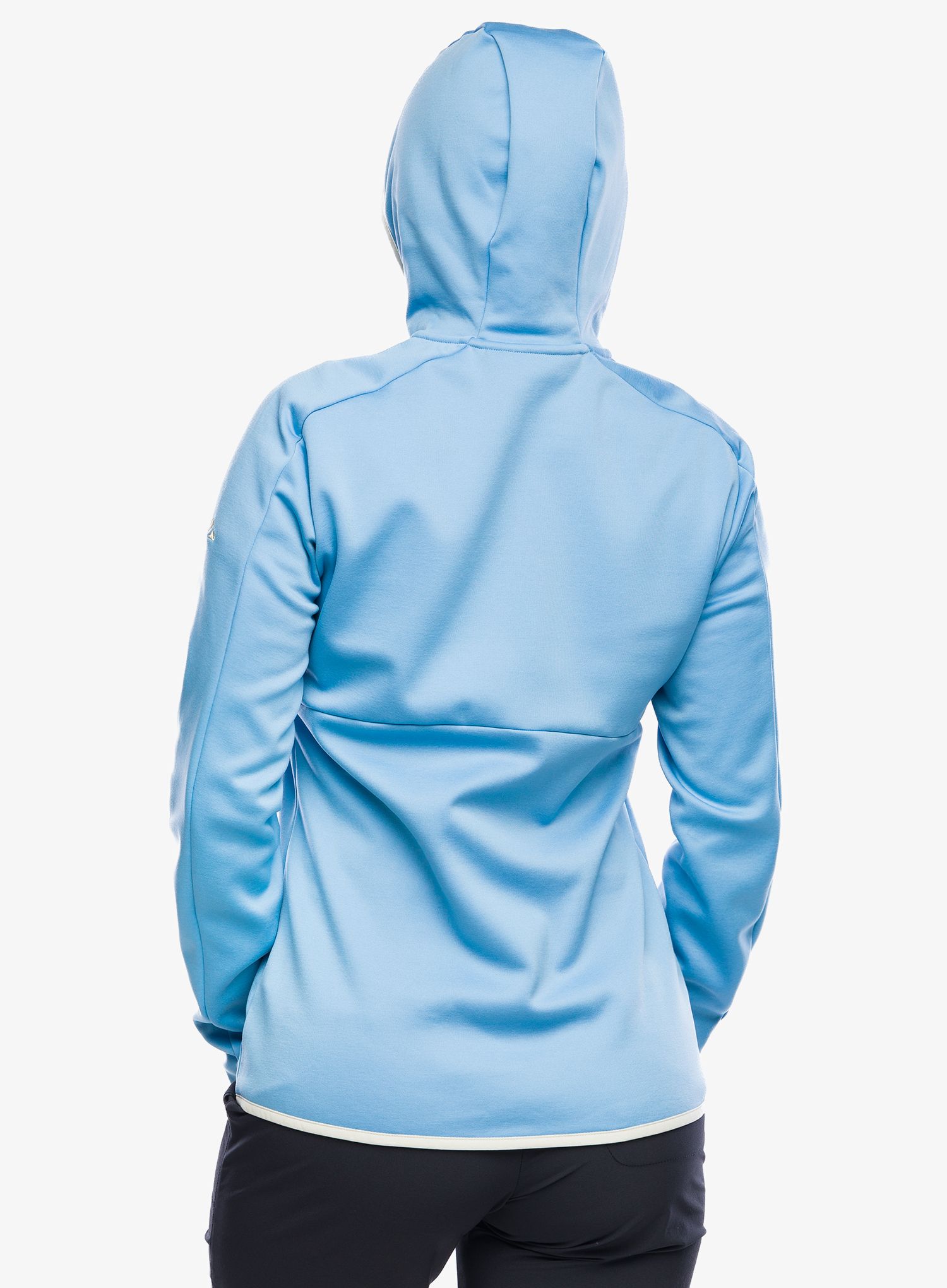 Ženski flis Vaude Valsorda Fleece Hoody - pastel blue