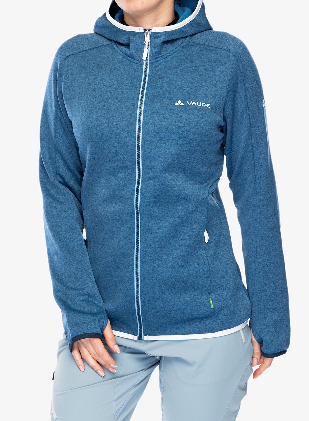 Ženski flis Vaude Valsorda Fleece Hoody - ultramarine