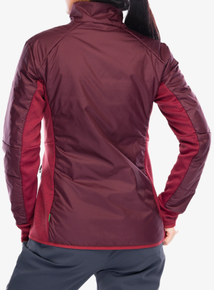 Ženska hibridna jakna Vaude Valsorda Hybrid Jacket - dark oak