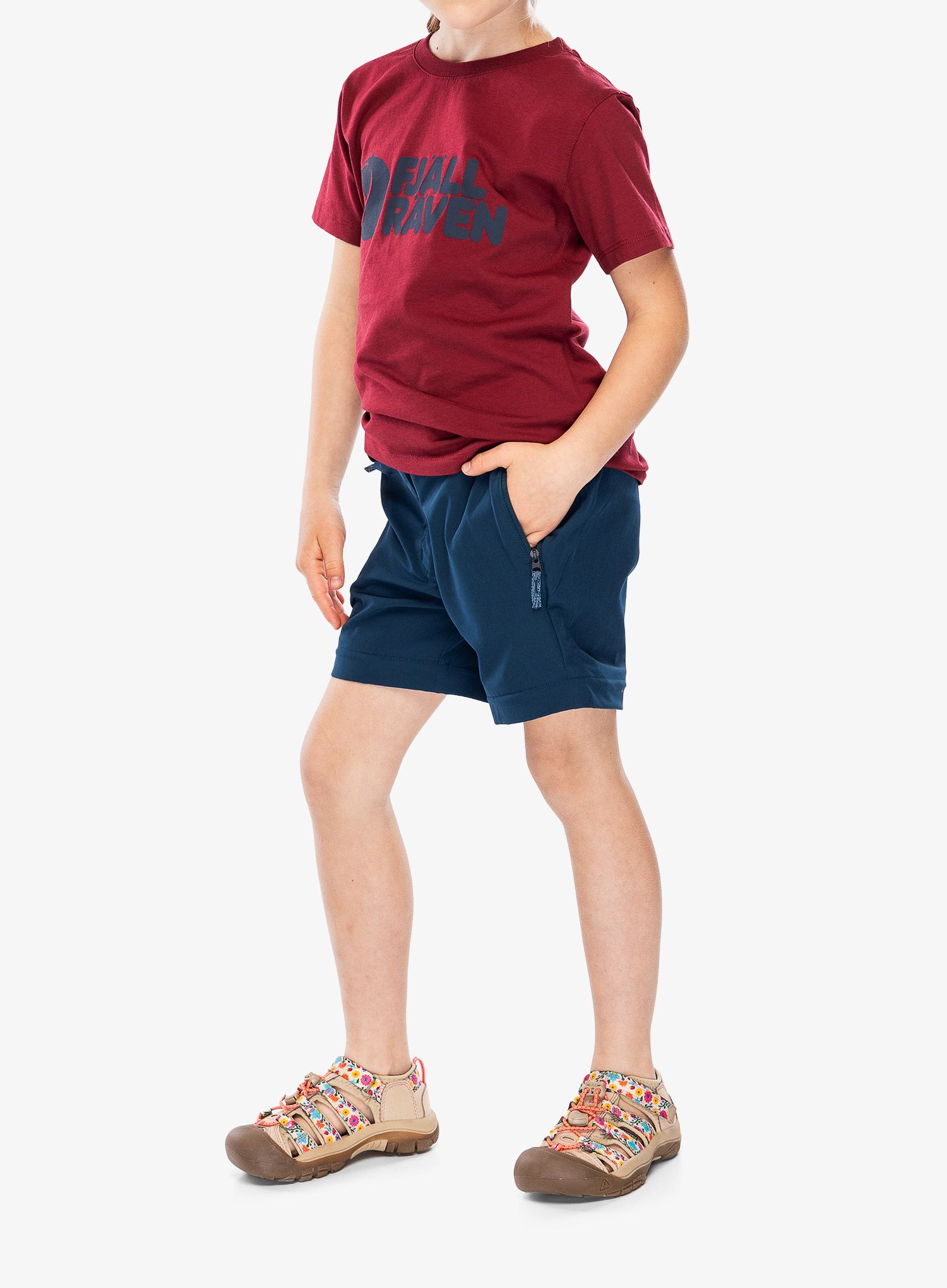 Detské hlače Vaude ZO Pants Slim Fit - dark sea