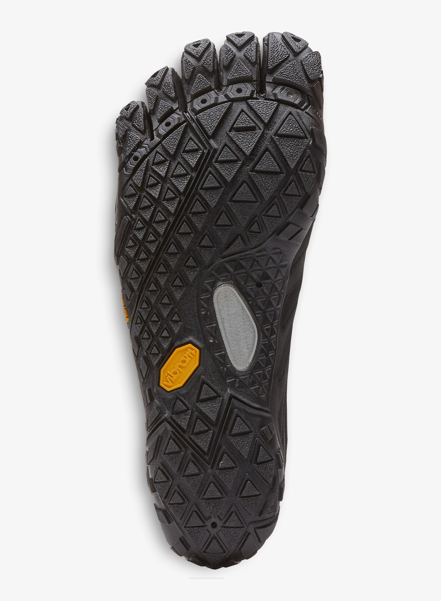 Moški tekaški čevlji Vibram Fivefingers V-Trail 2.0 - black/yellow