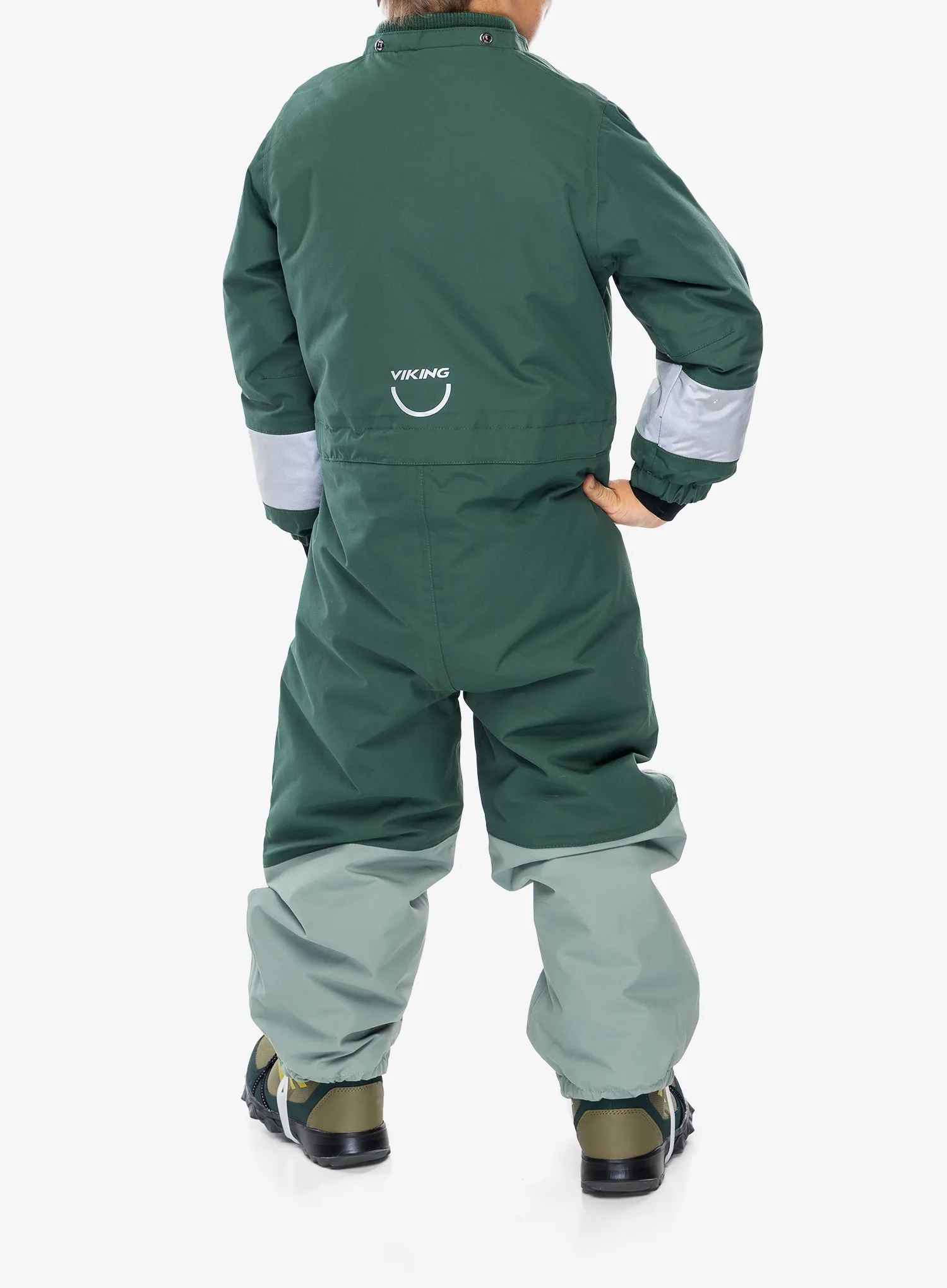 Detská kombinéza Viking Alv Winter Playsuit - green