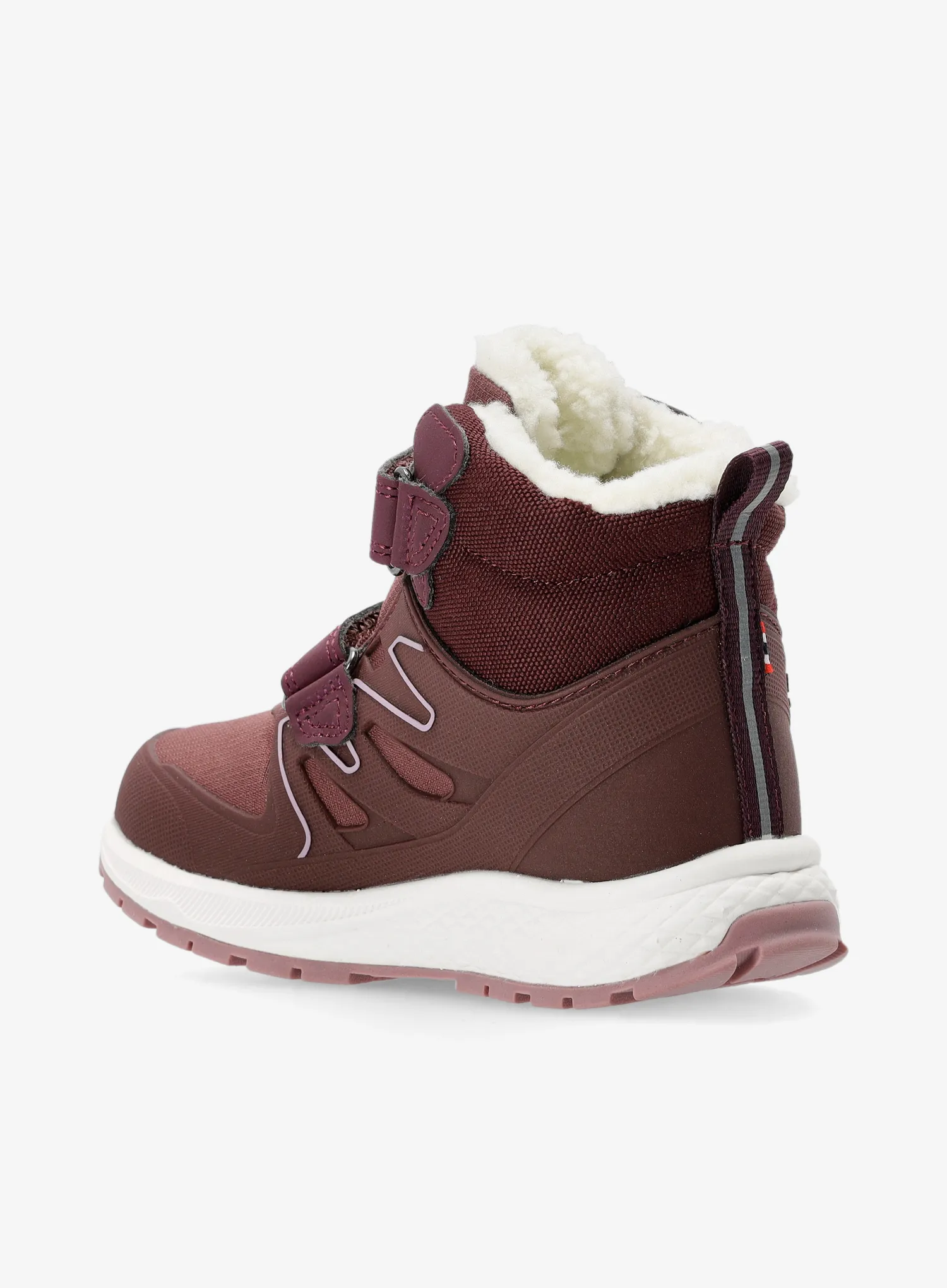 Dekliški čevlji Viking Equip Defence Warm WP 2V - grape/antique rose