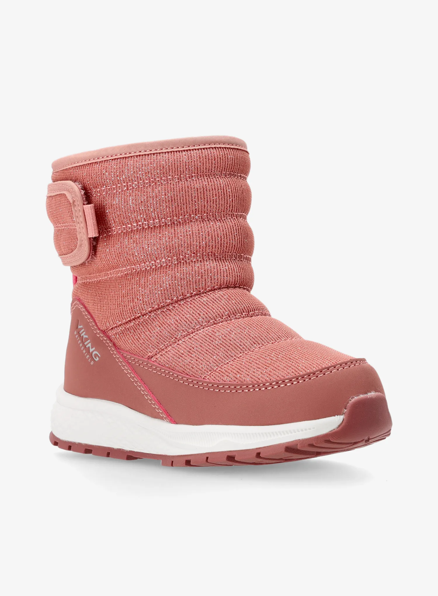 Zimski dekliški čevlji Viking Equip Pull-on Warm WP 1V - pink