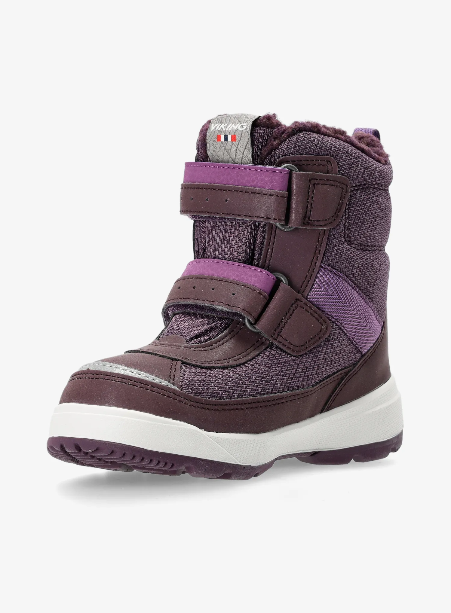Zimski dekliški čevlji Viking Play Reflex Warm GTX 2V - grape/purple