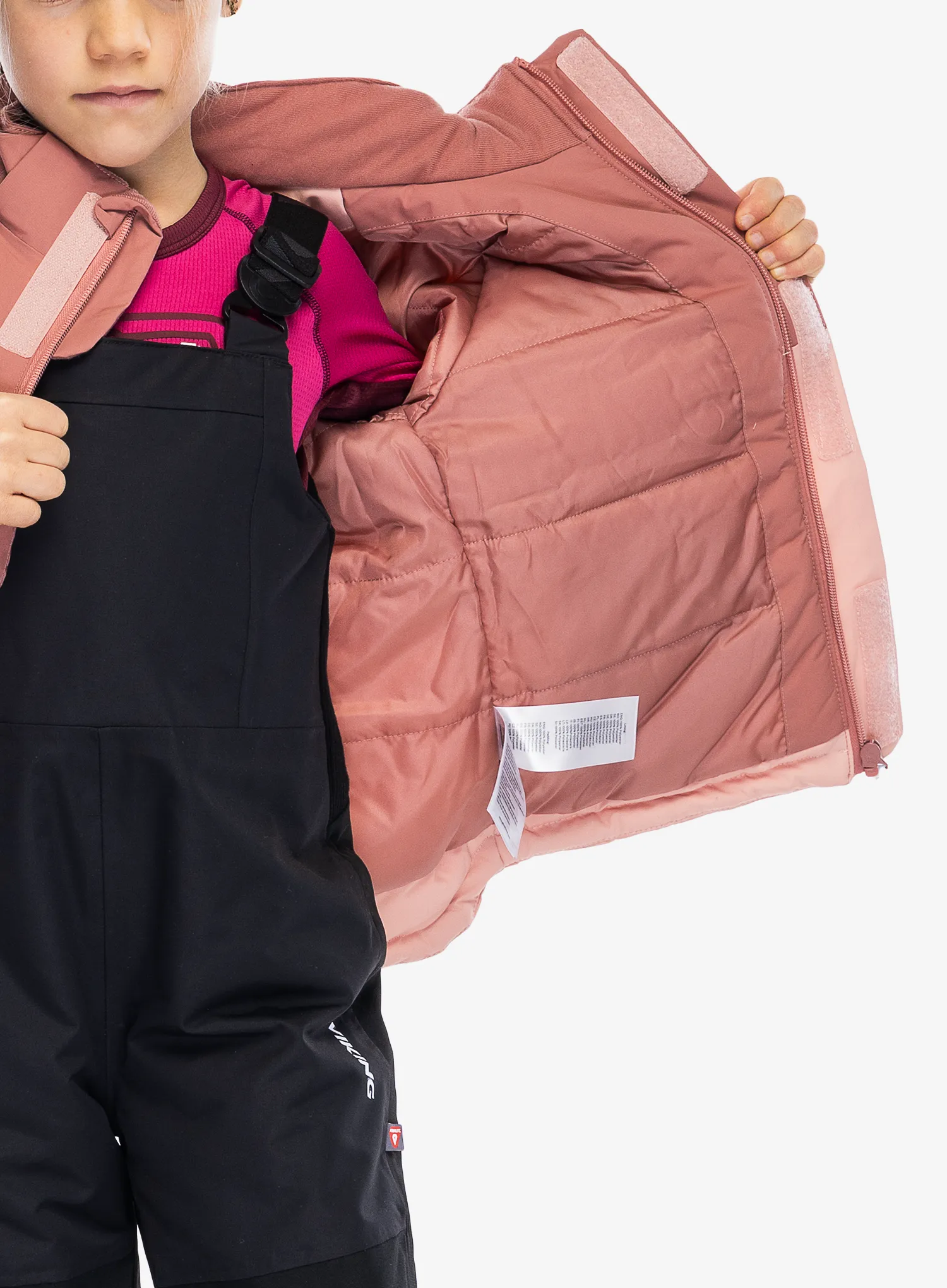 Dekliška jakna Viking Play Winter Jacket Thermal - pink