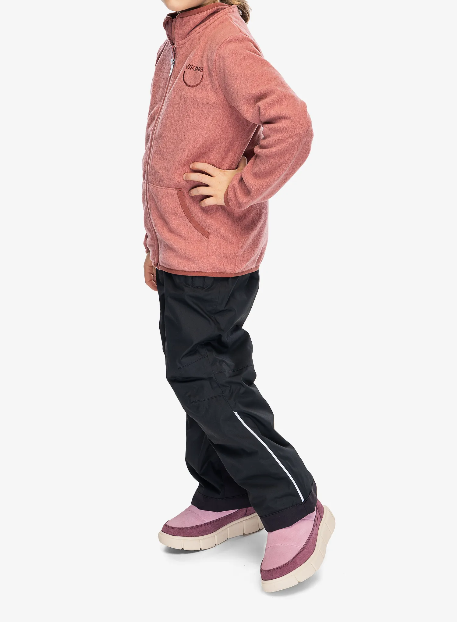 Dekliška jopica Viking Playtime Fleece Jacket Warm - pink