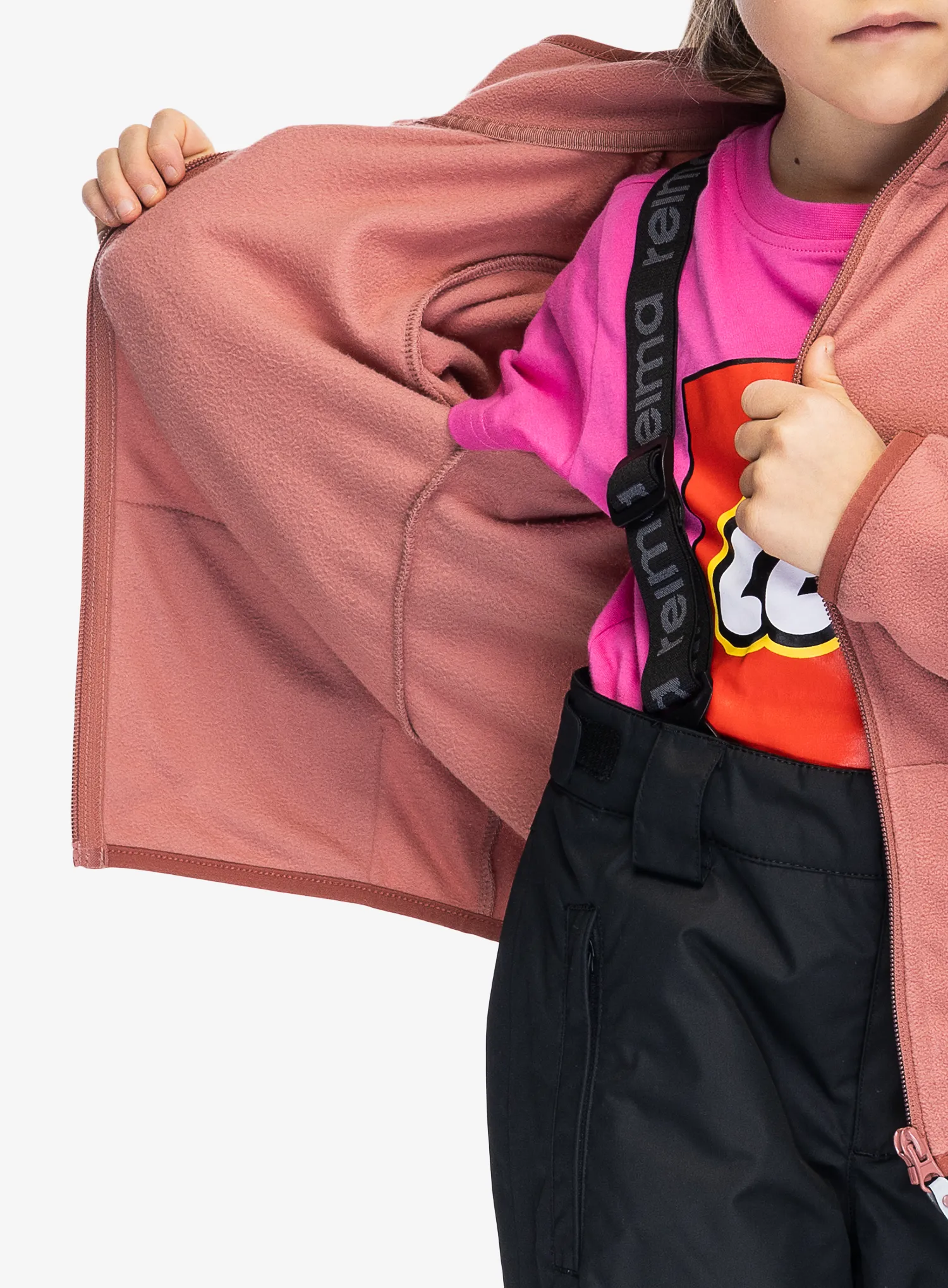 Dekliška jopica Viking Playtime Fleece Jacket Warm - pink