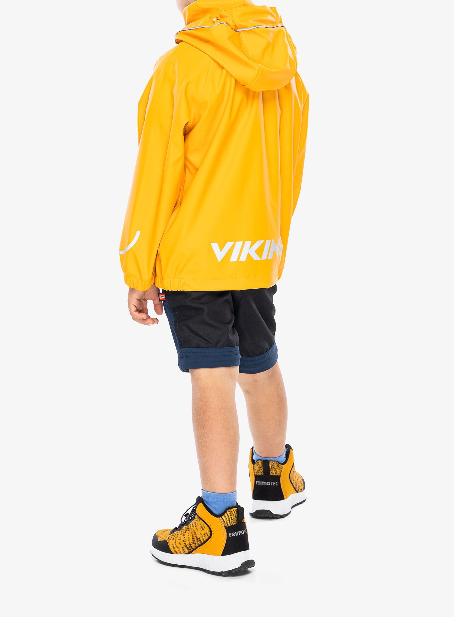 Otroška jakna Viking Jolly Recycled Rain Jacket - sun