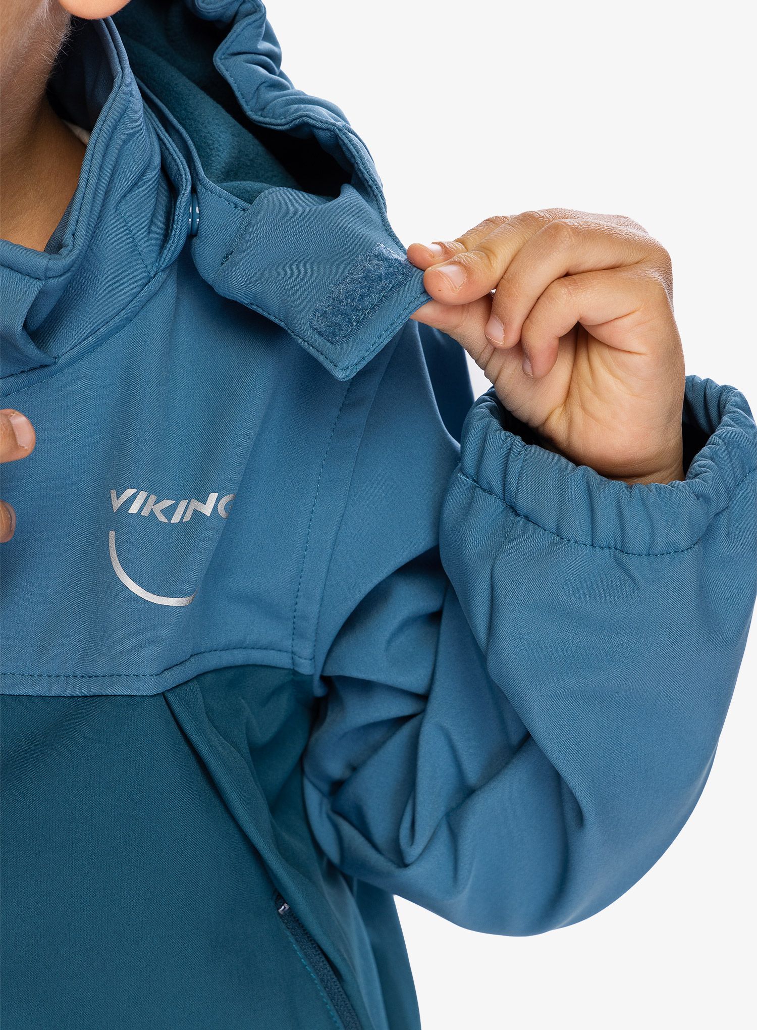 Otroška jakna Viking Play Softshell Jacket - denim