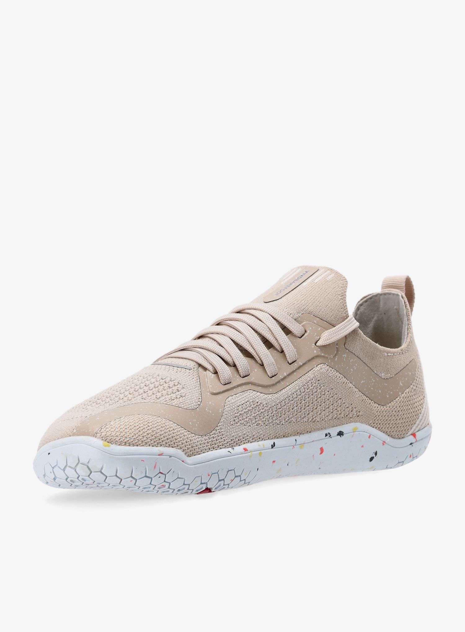Ženski čevlji Vivobarefoot Primus Lite Knit - feather grey/oatmeal