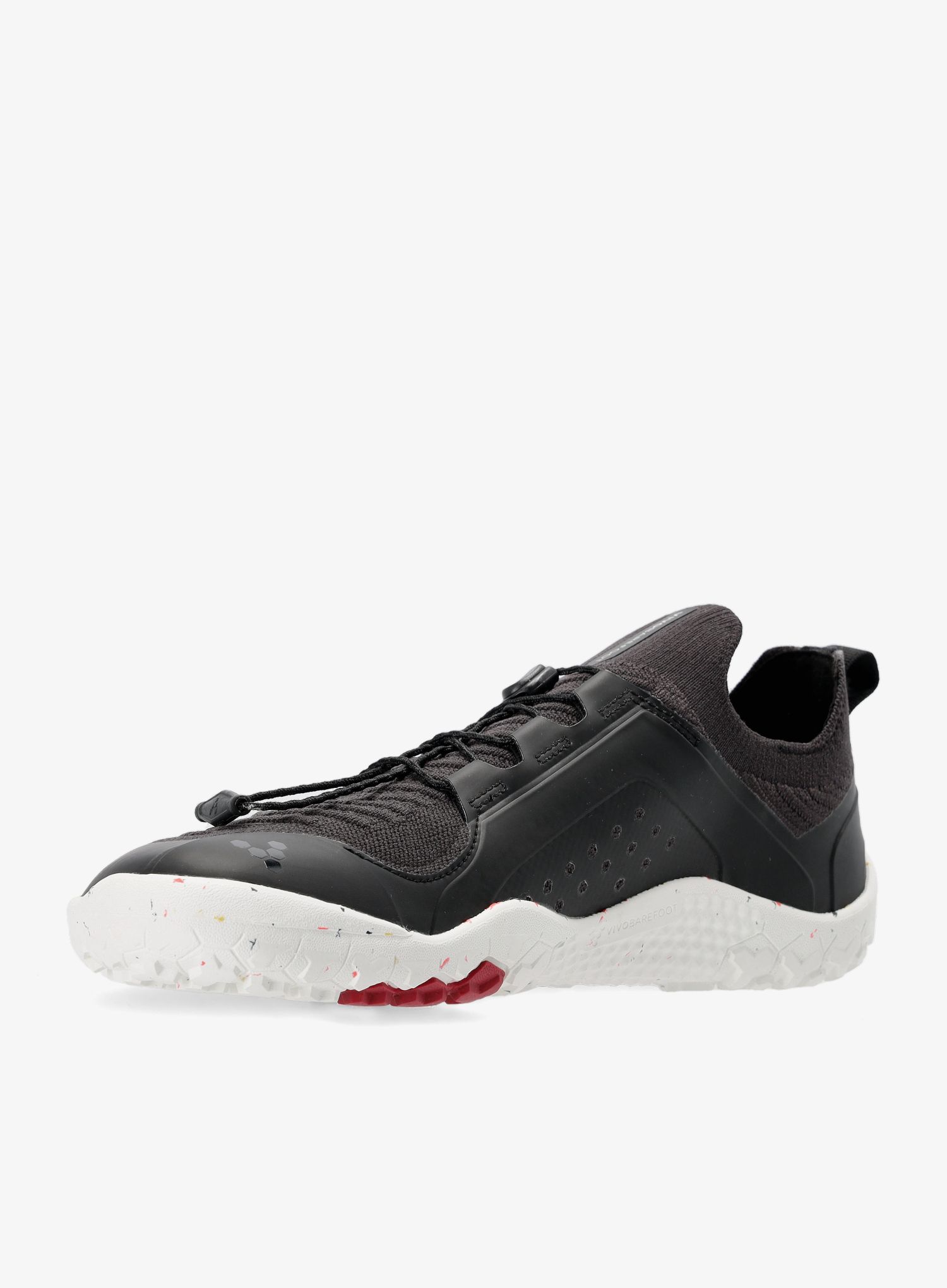 Trail tekaški čevlji Vivobarefoot Primus Trail Knit FG - obsidian/white