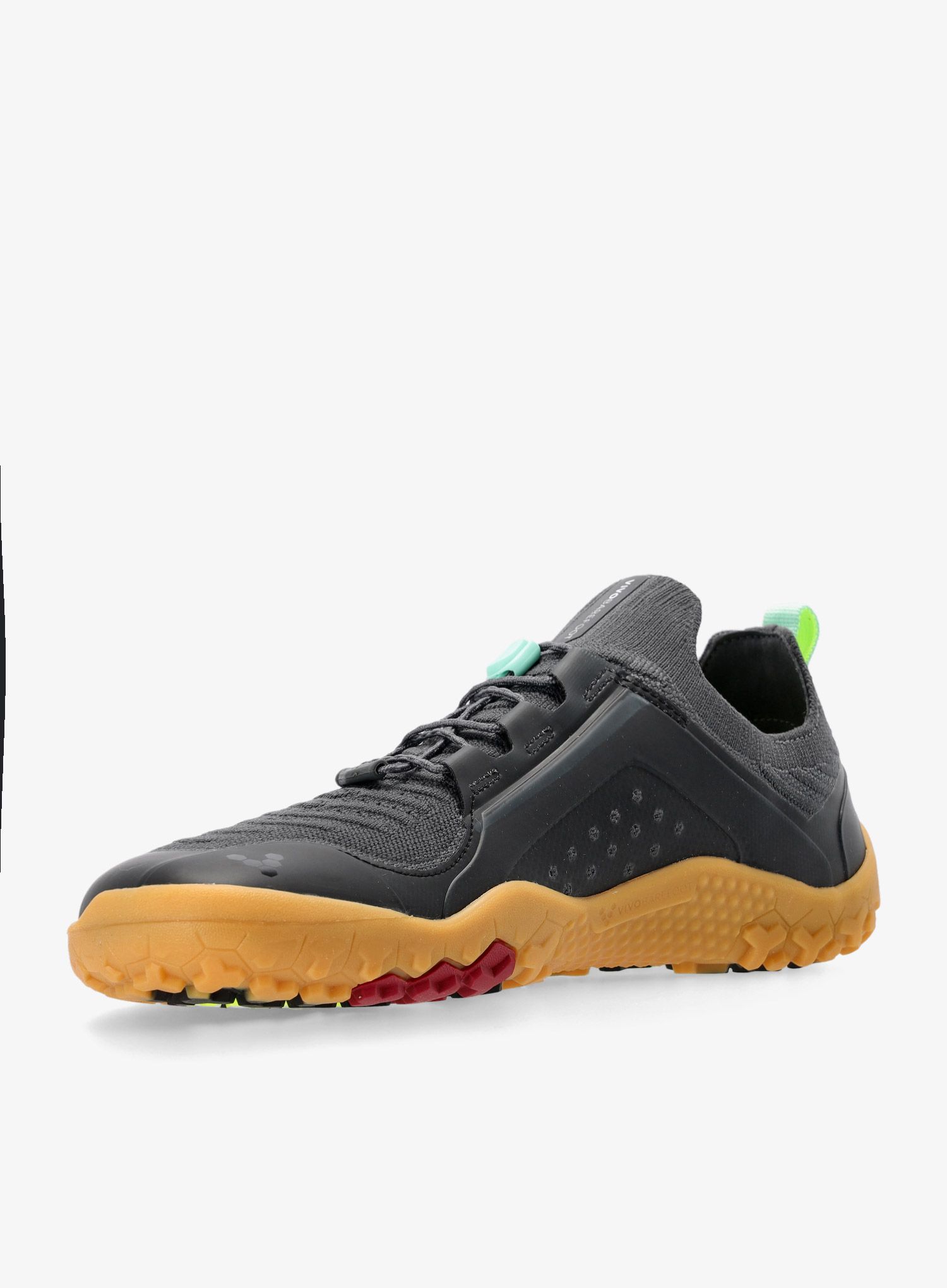 Ženski čevlji Vivobarefoot Primus Trail Knit FG - graphite/gum