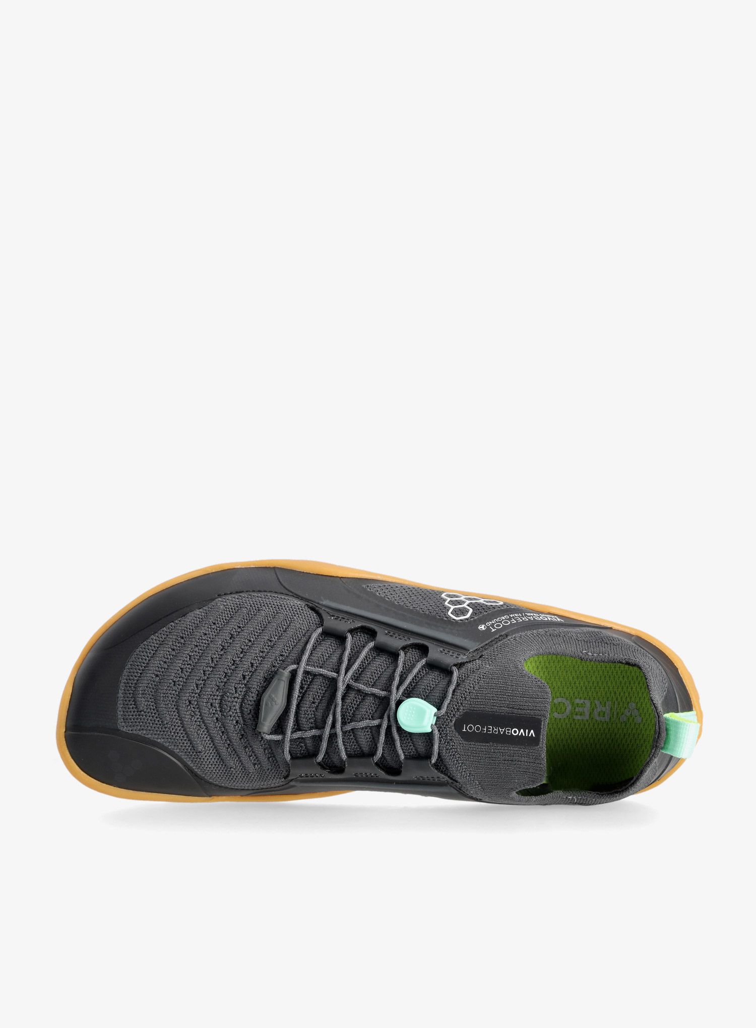 Trail tekaški čevlji Vivobarefoot Primus Trail Knit FG - graphite/gum