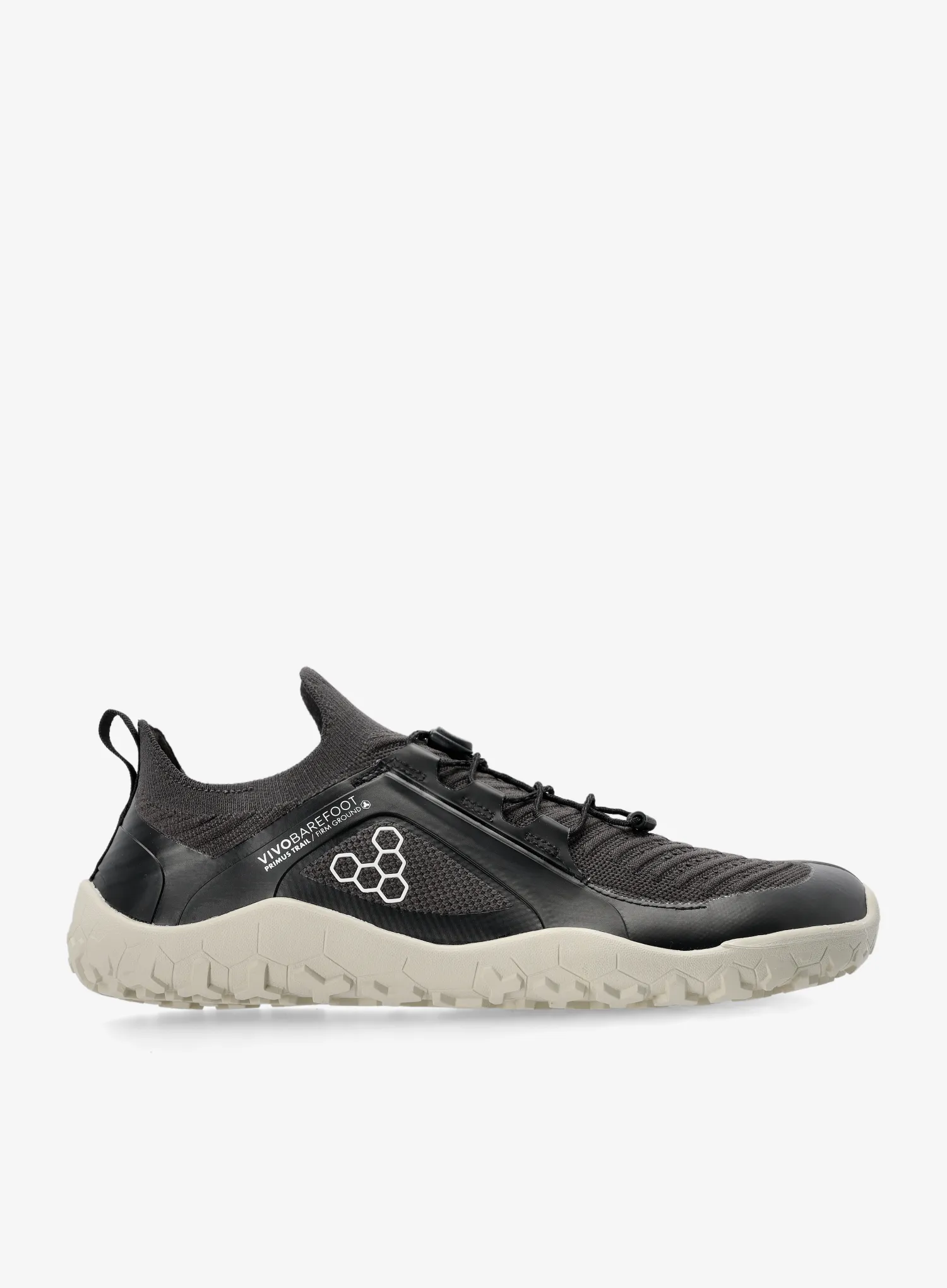 Trail tekaški čevlji Vivobarefoot Primus Trail Knit FG - obisidian/sandstorm