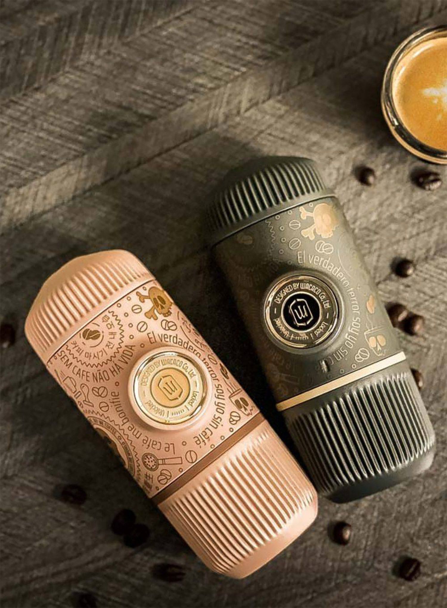 Prenosni kavomat Wacaco Nanopresso Dark Souls - grey