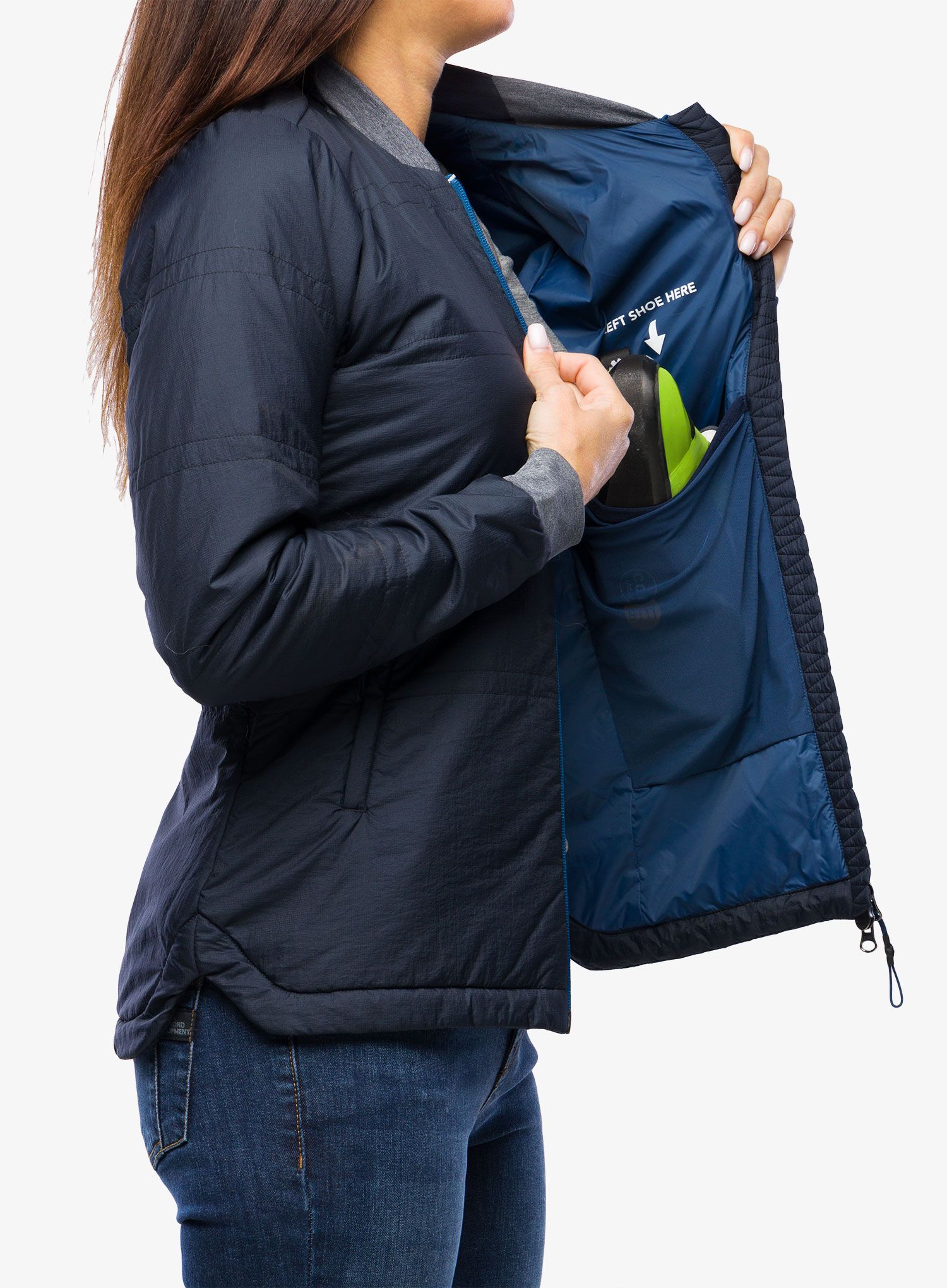 Ženska jakna Wild Country Curbar Insulated Jacket - night black