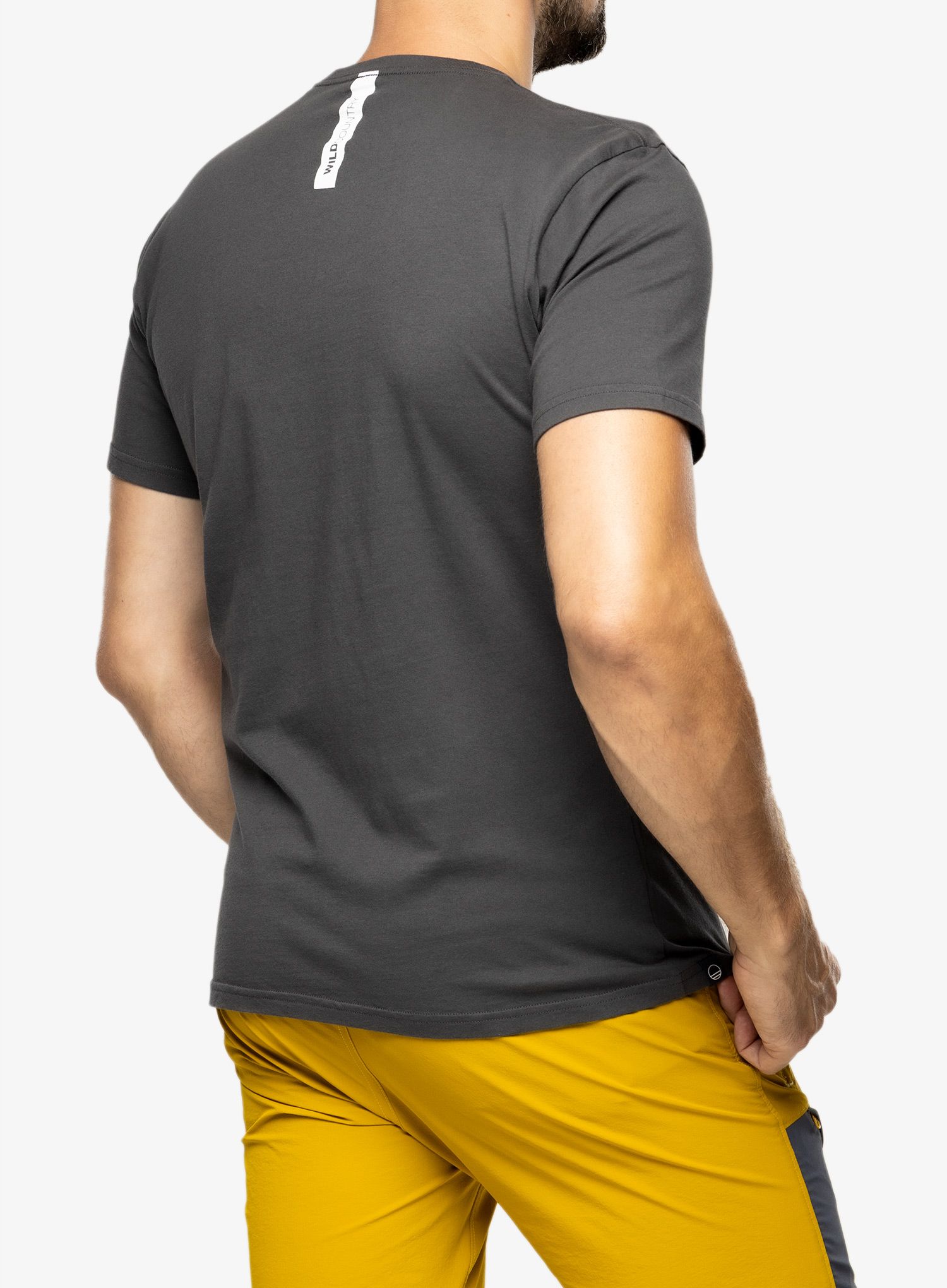 Bombažna majica Wild Country Heritage T-Shirt - onyx