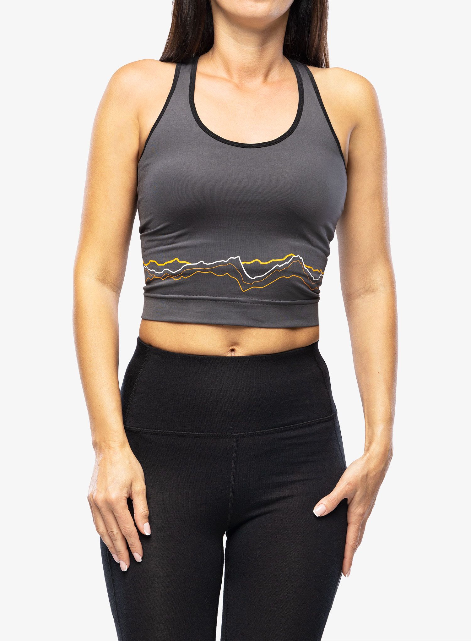 Ženski top Wild Country Session Bra - onyx
