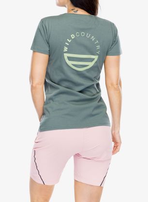 Majica s potiskom Wild Country Stamina Tee - marsh