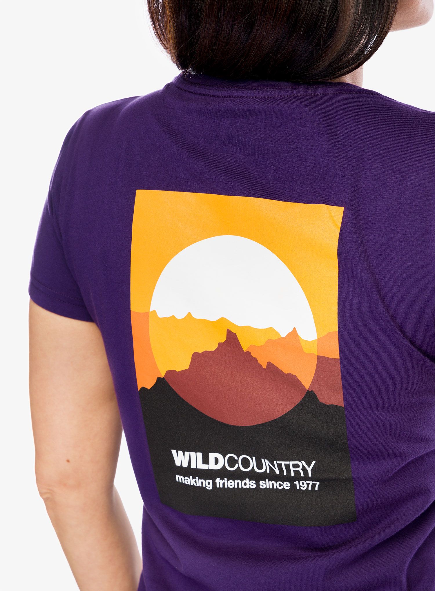 Ženska bombažna majica Wild Country Stamina Tee - parachute