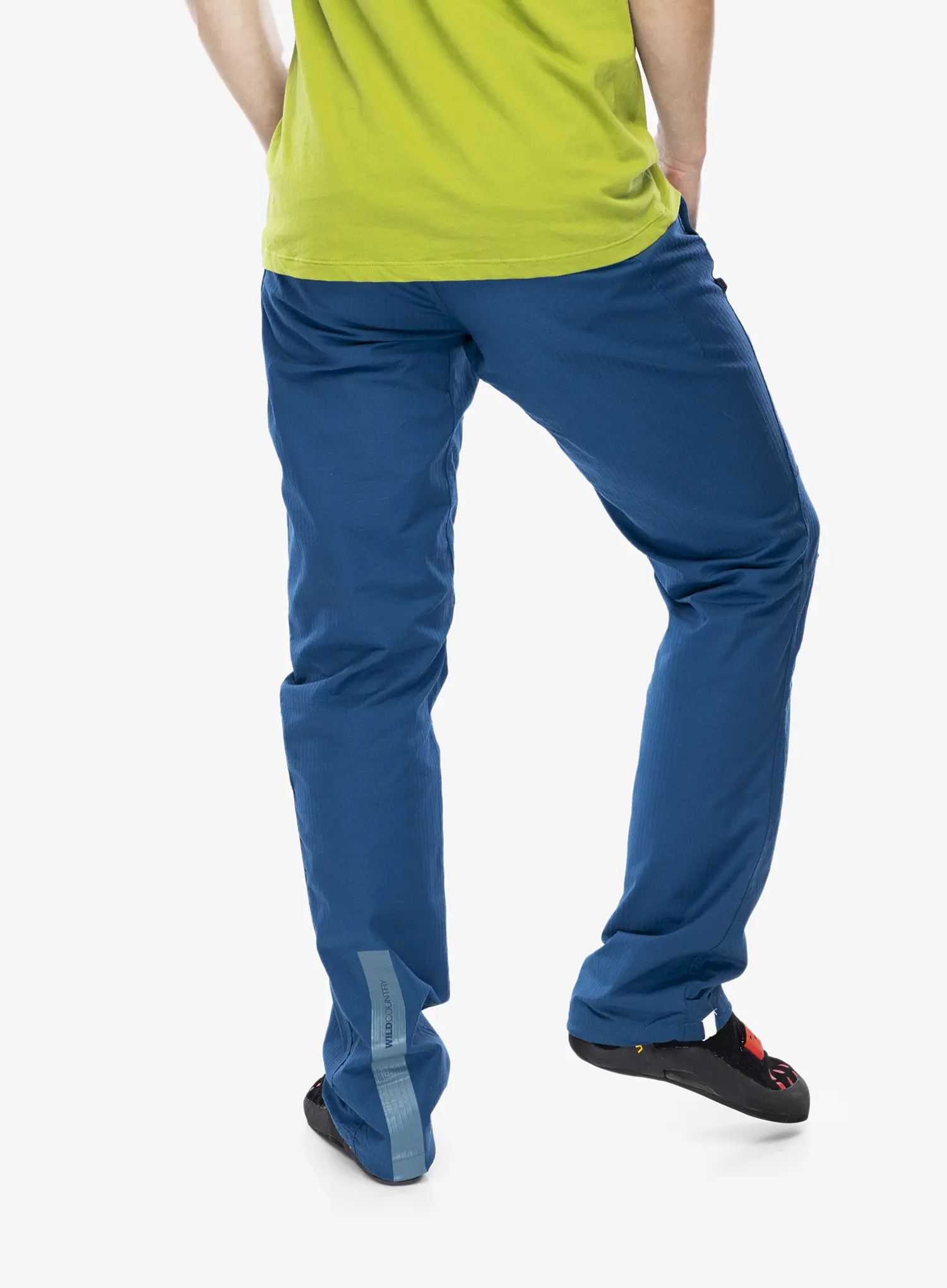 Plezalne hlače Wild Country Stanage Pant  - poseidon