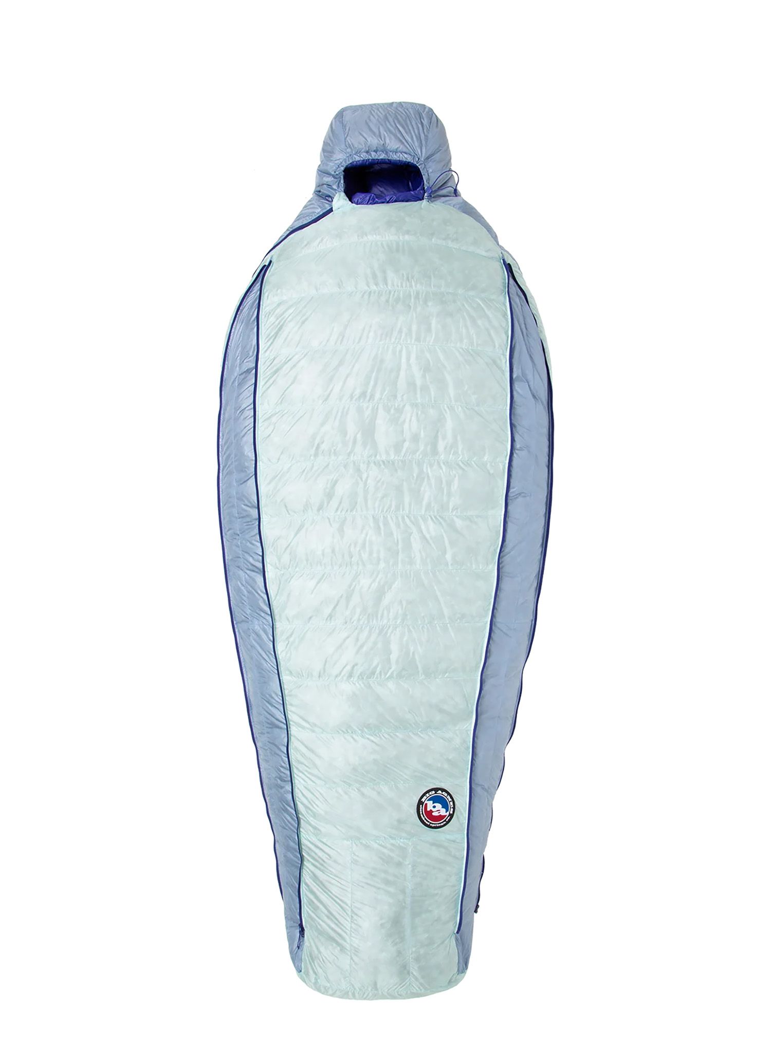 Ženska spalna vreča Big Agnes W'S Torchlight Ul 20 (183 cm) Regular Right - blue/aqua