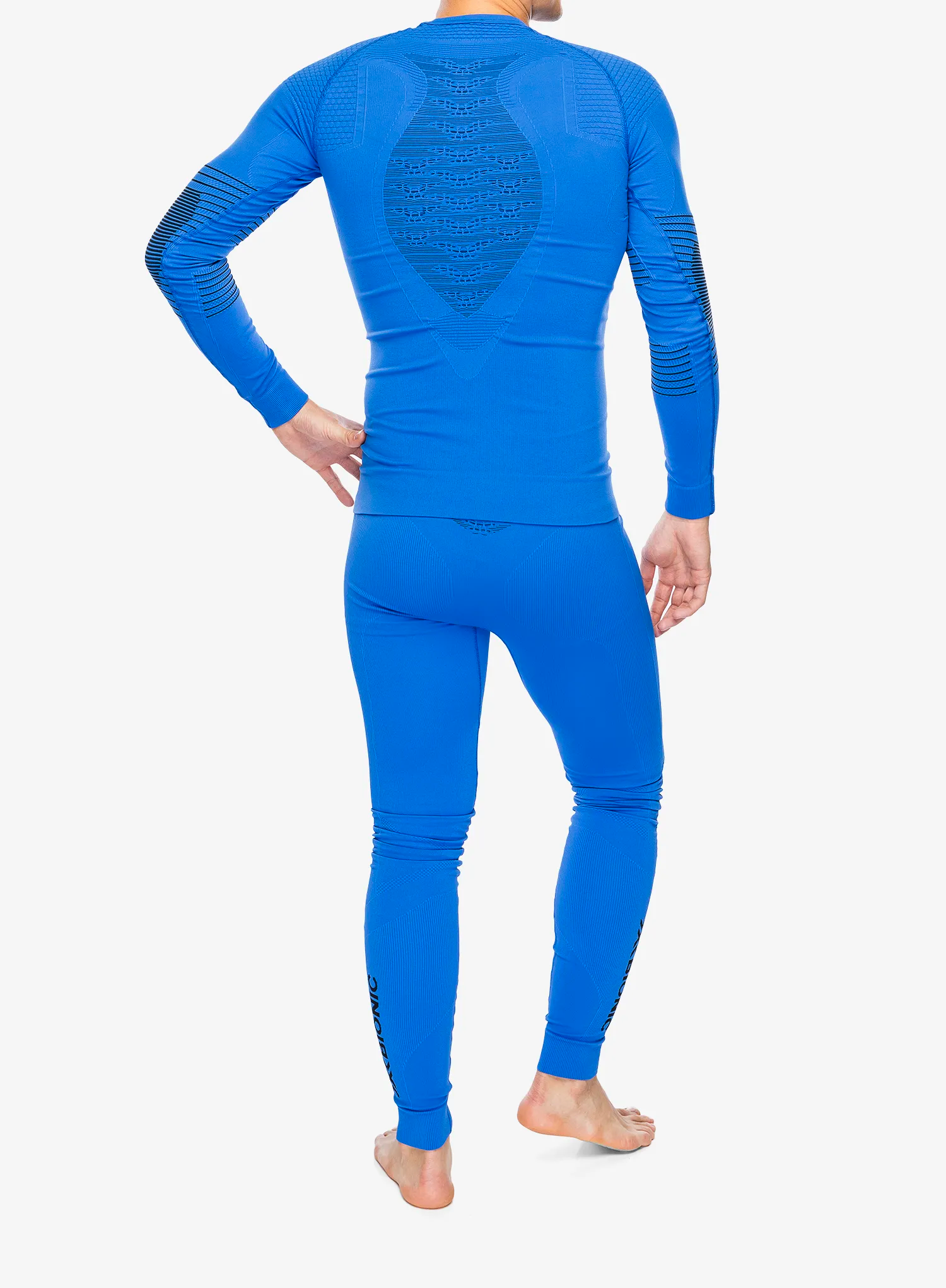 Termo flis jopa X-Bionic Energizer 4.0 Shirt Round Neck - blossom blue/black
