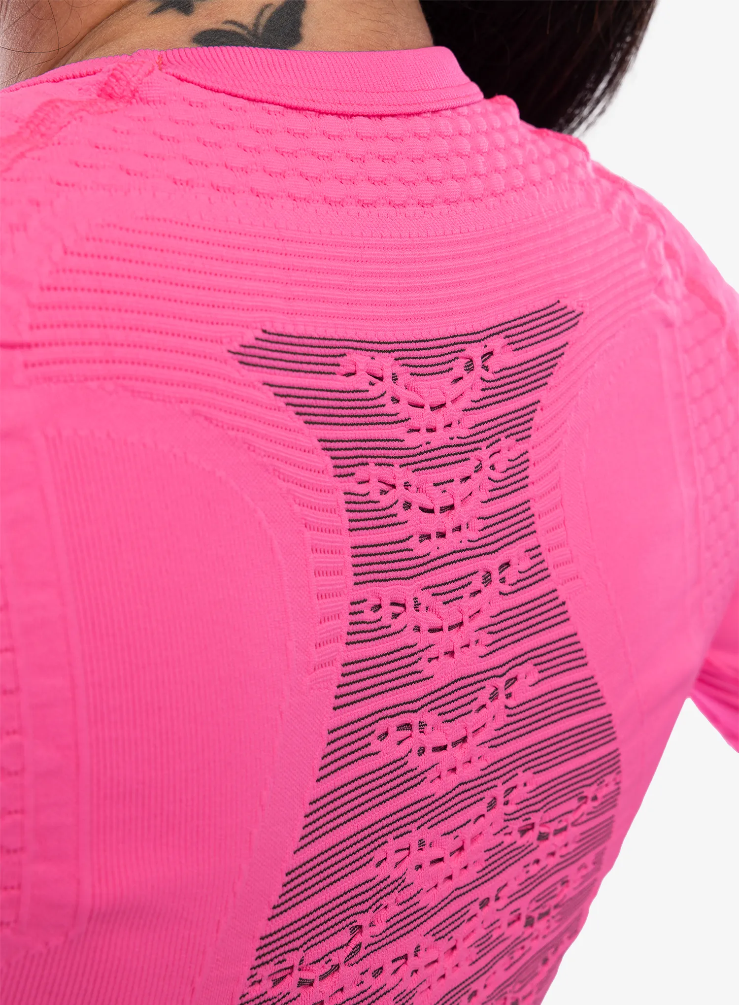 Jopica X-Bionic Energizer 4.0 Shirt Round Neck - neon flamingo/anthracite