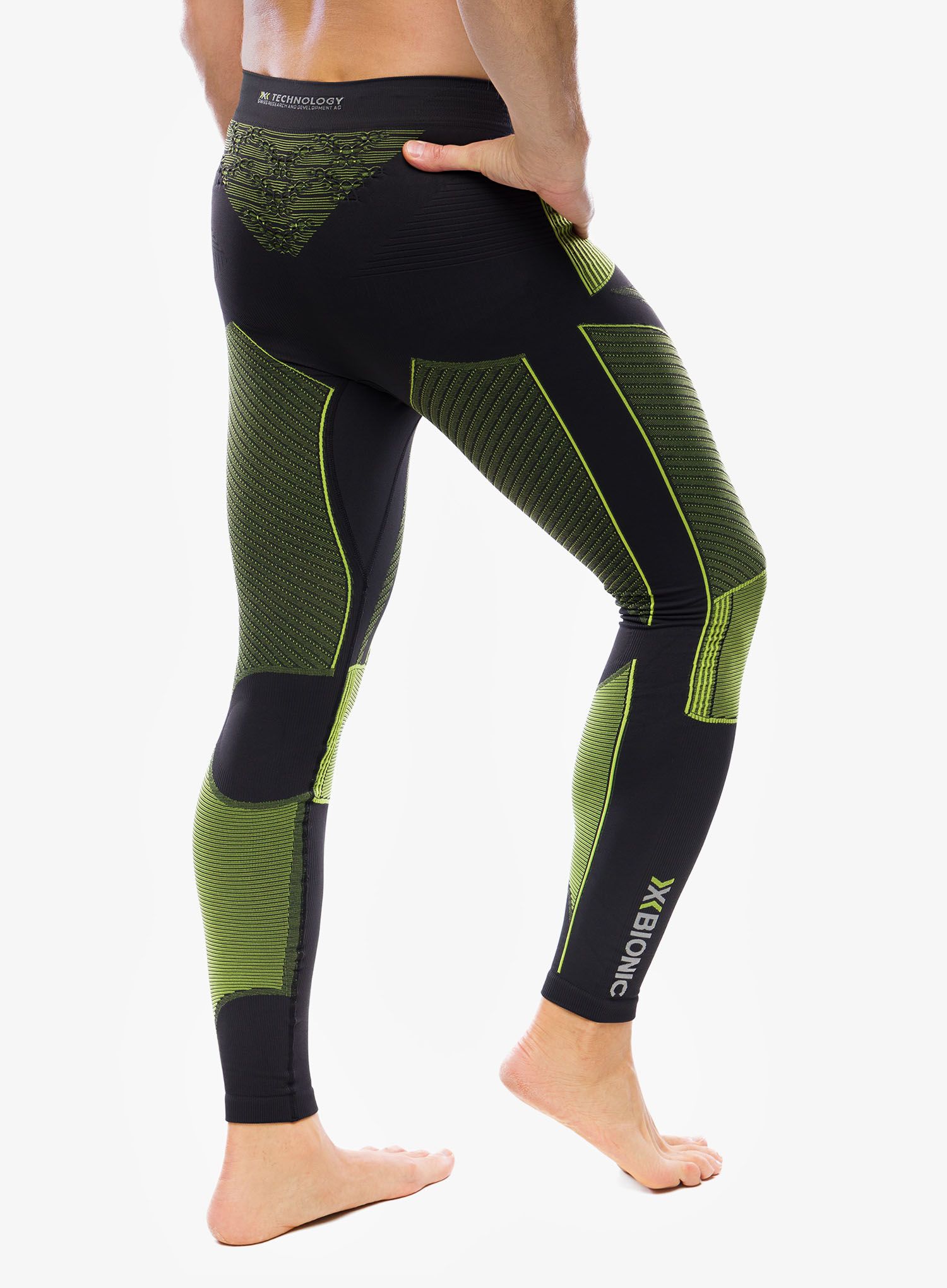 Termo pajkice X-Bionic Energy Accumulator 4.0 - charcoal/yellow