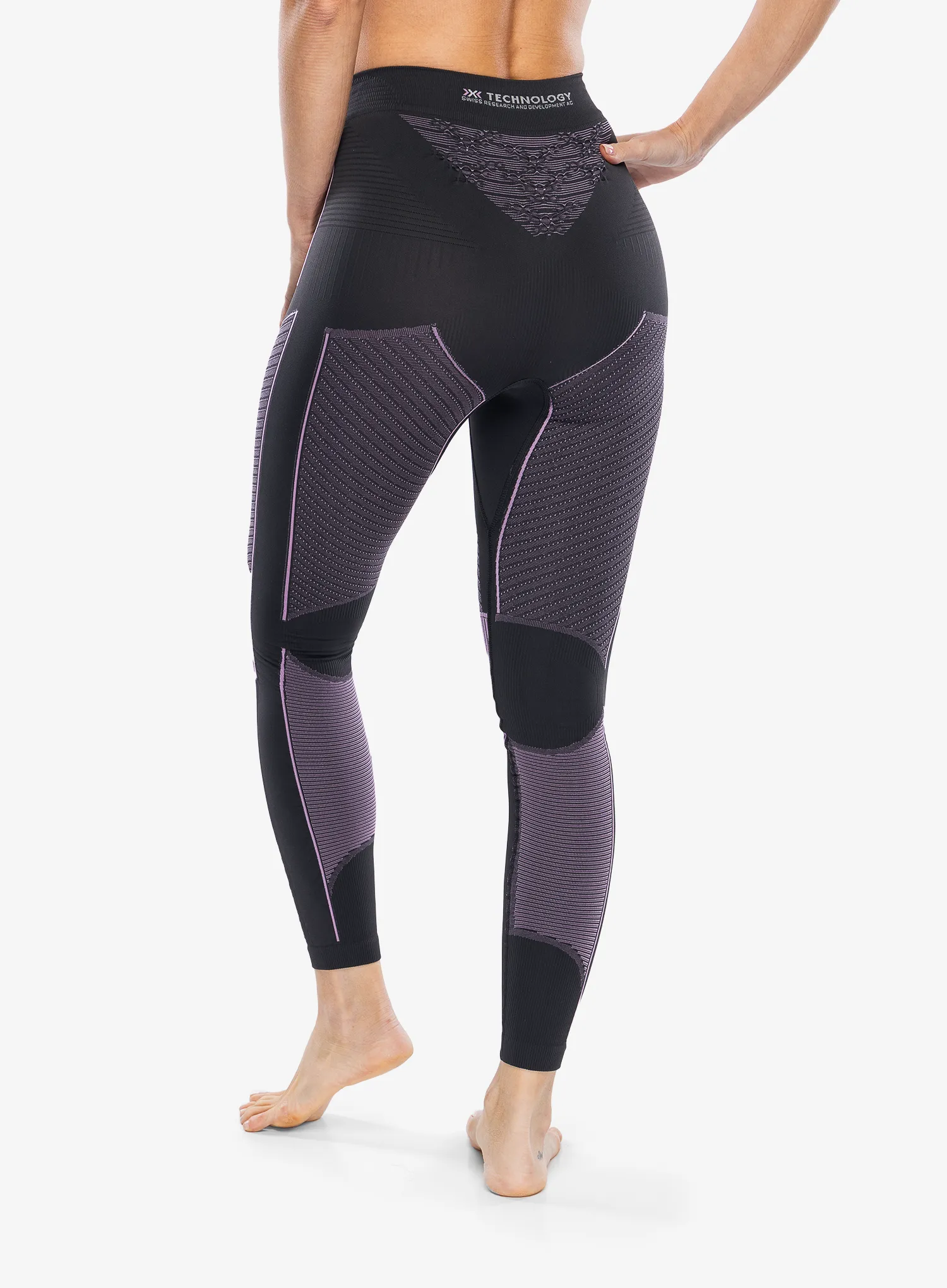 Ženske termo pajkice X-Bionic Energy Accumulator 4.0 Pants - charcoal/magnolia